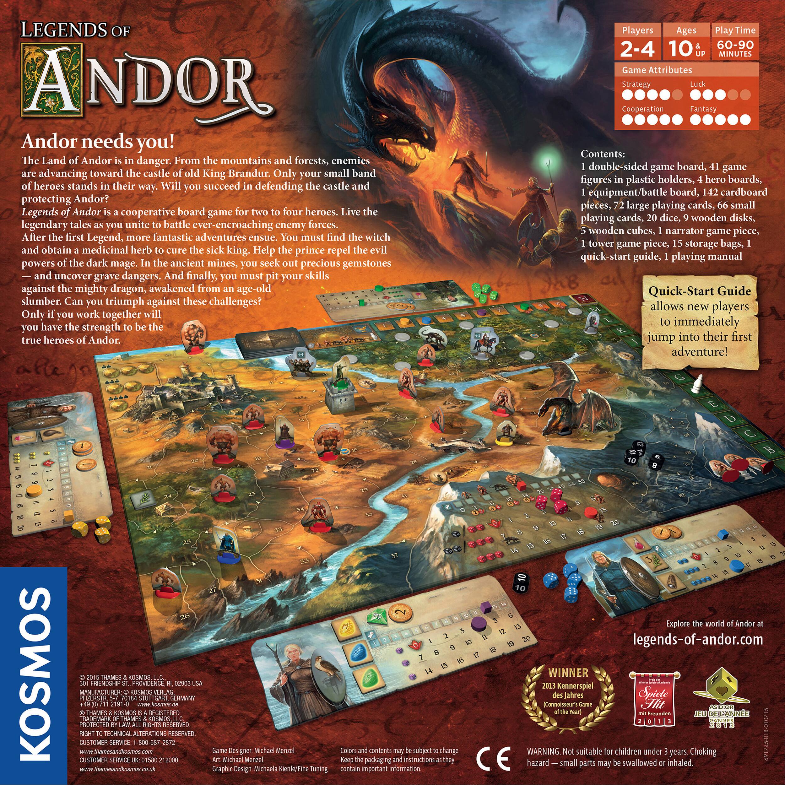 Thames & Kosmos Legends of Andor: Base Game