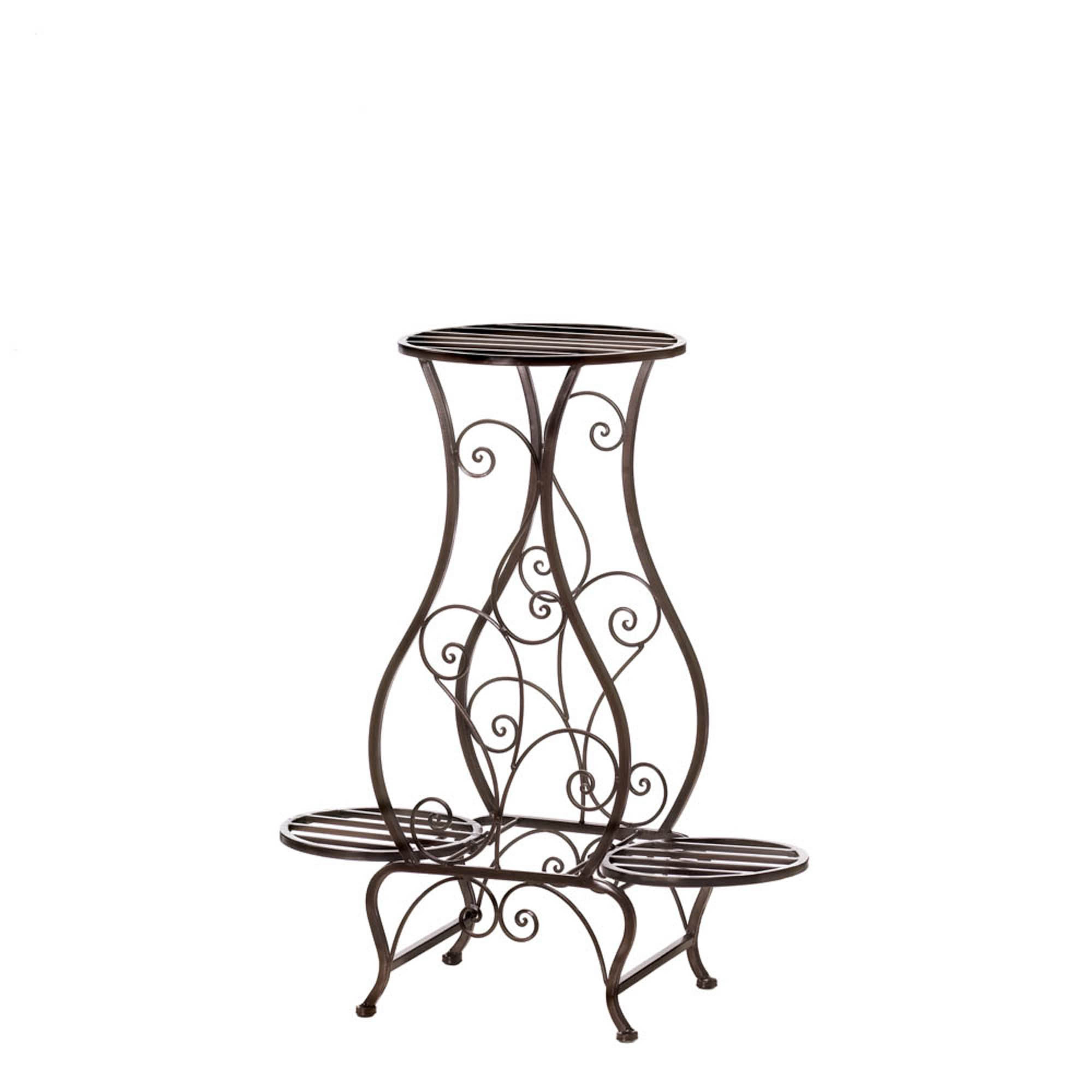 2.2ft. Hourglass Triple Plant Stand