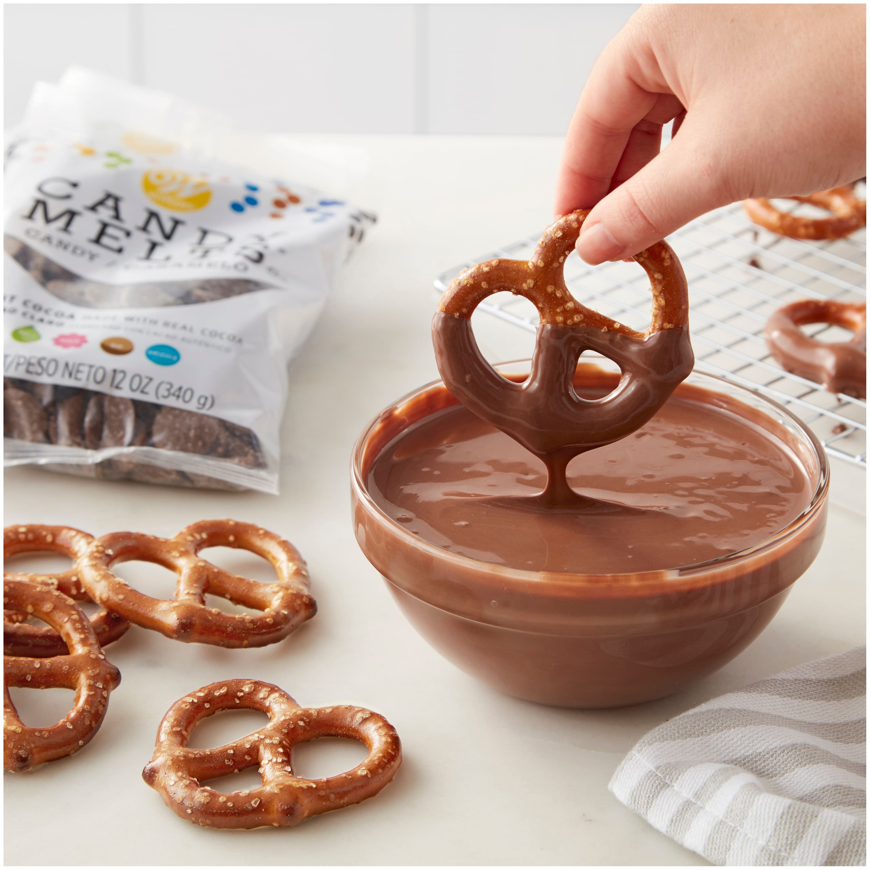 Wilton&#xAE; 12oz. Light Cocoa Candy Melts&#xAE;