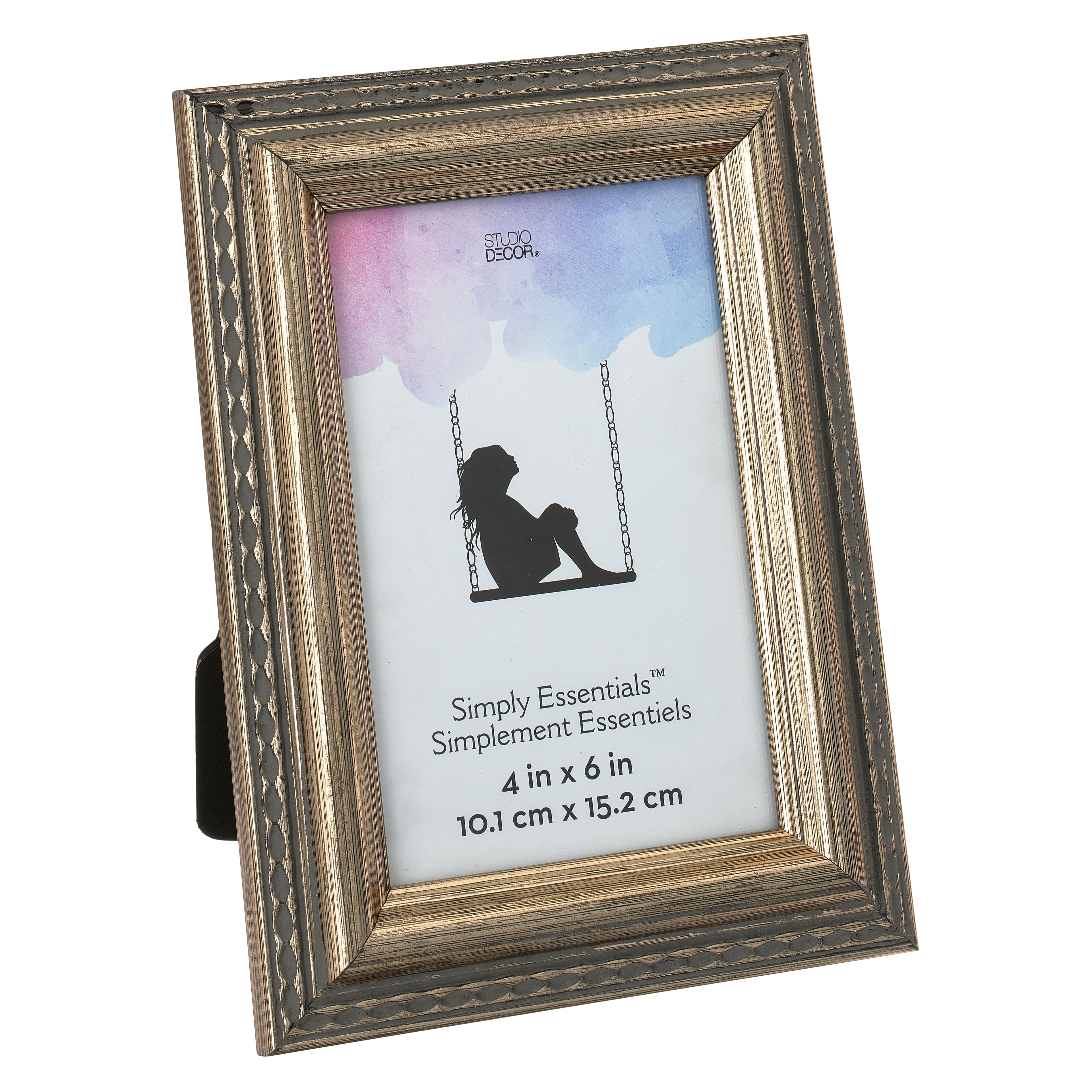12 Pack: Silver Scallop Edge 4&#x22; x 6&#x22; Frame, Simply Essentials&#x2122; by Studio D&#xE9;cor&#xAE;