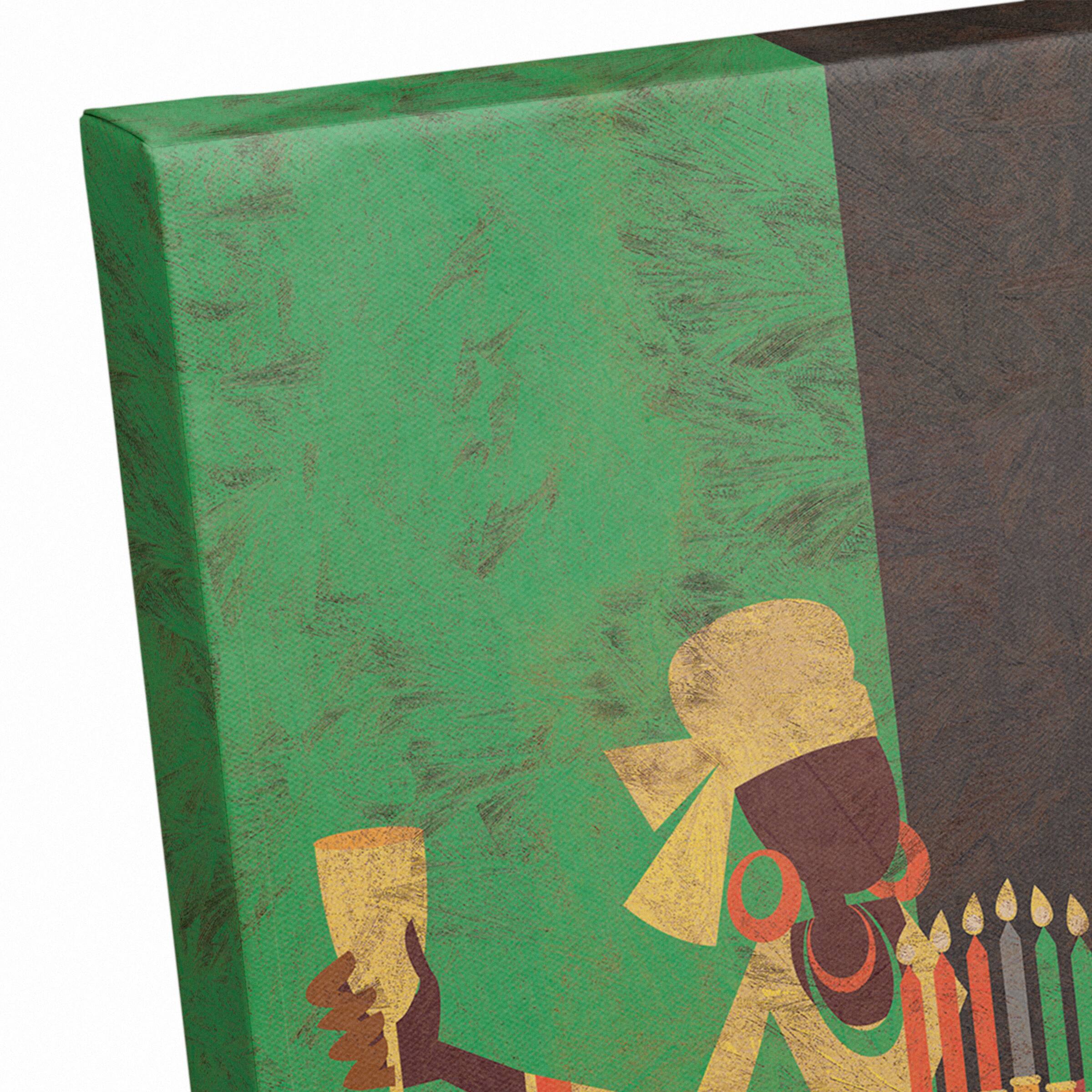 Kwanzaa Celebration Canvas Wall Art