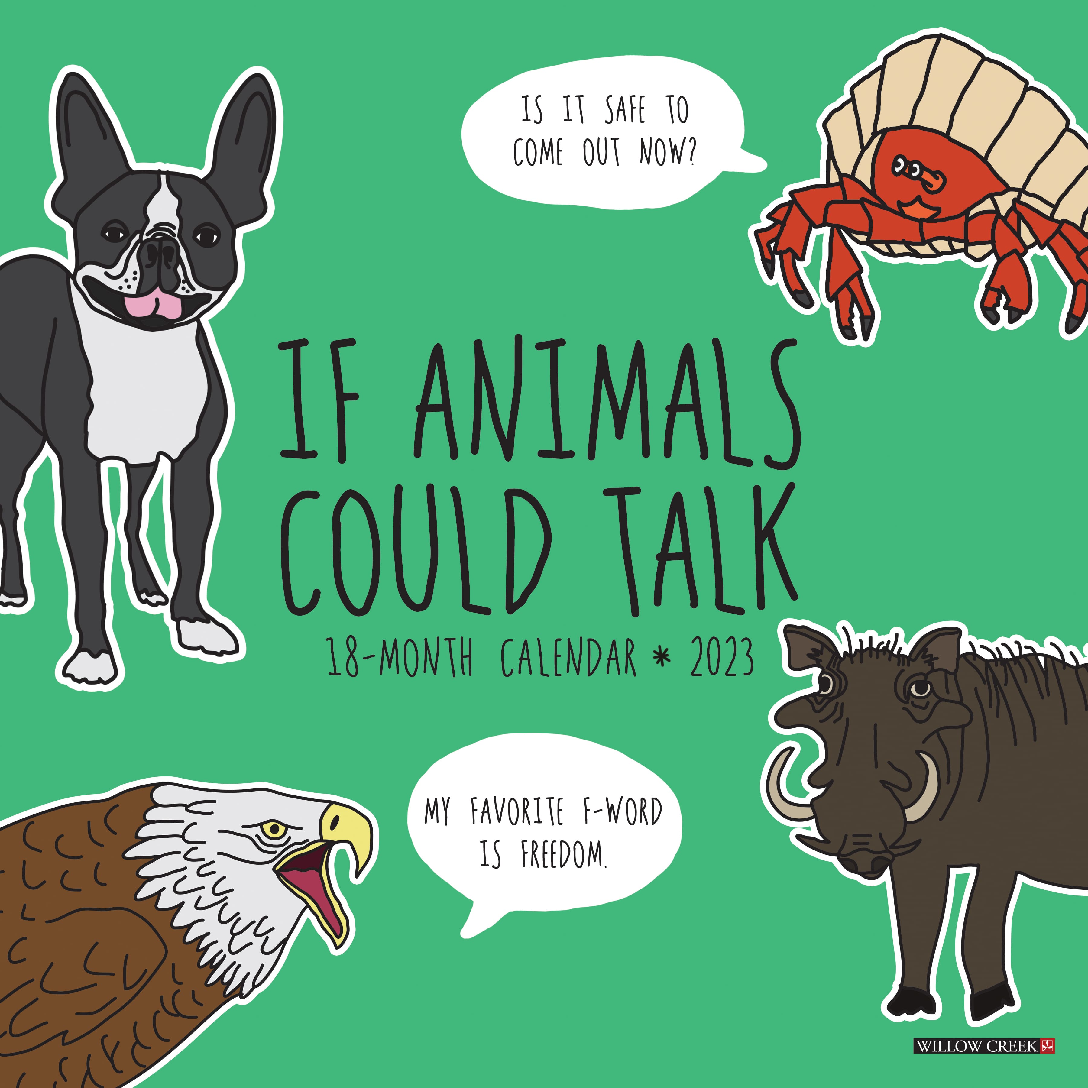 2023 If Animals Could Talk Wall Calendar Michaels