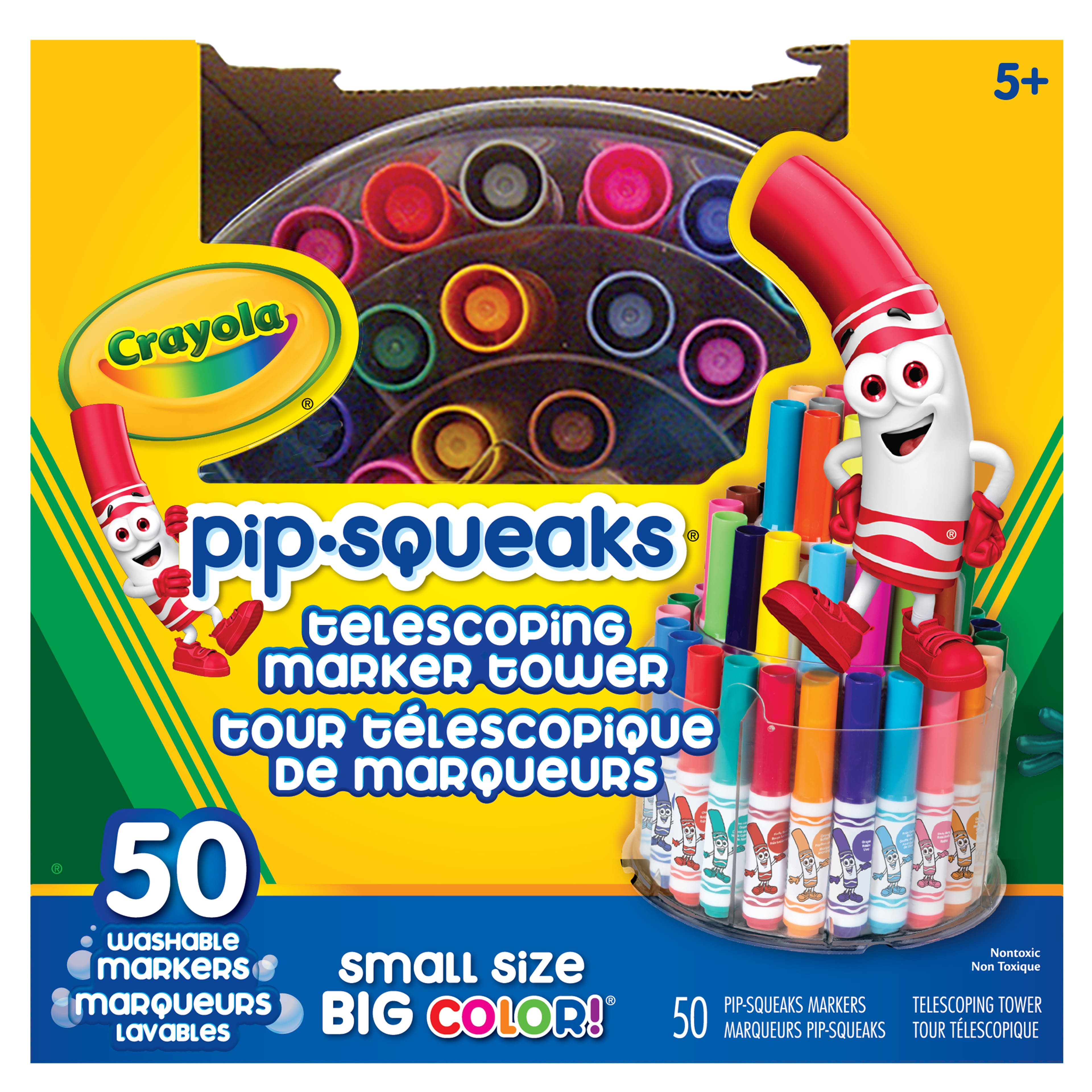 Crayola® Pip-Squeaks™ Telescoping Marker Tower