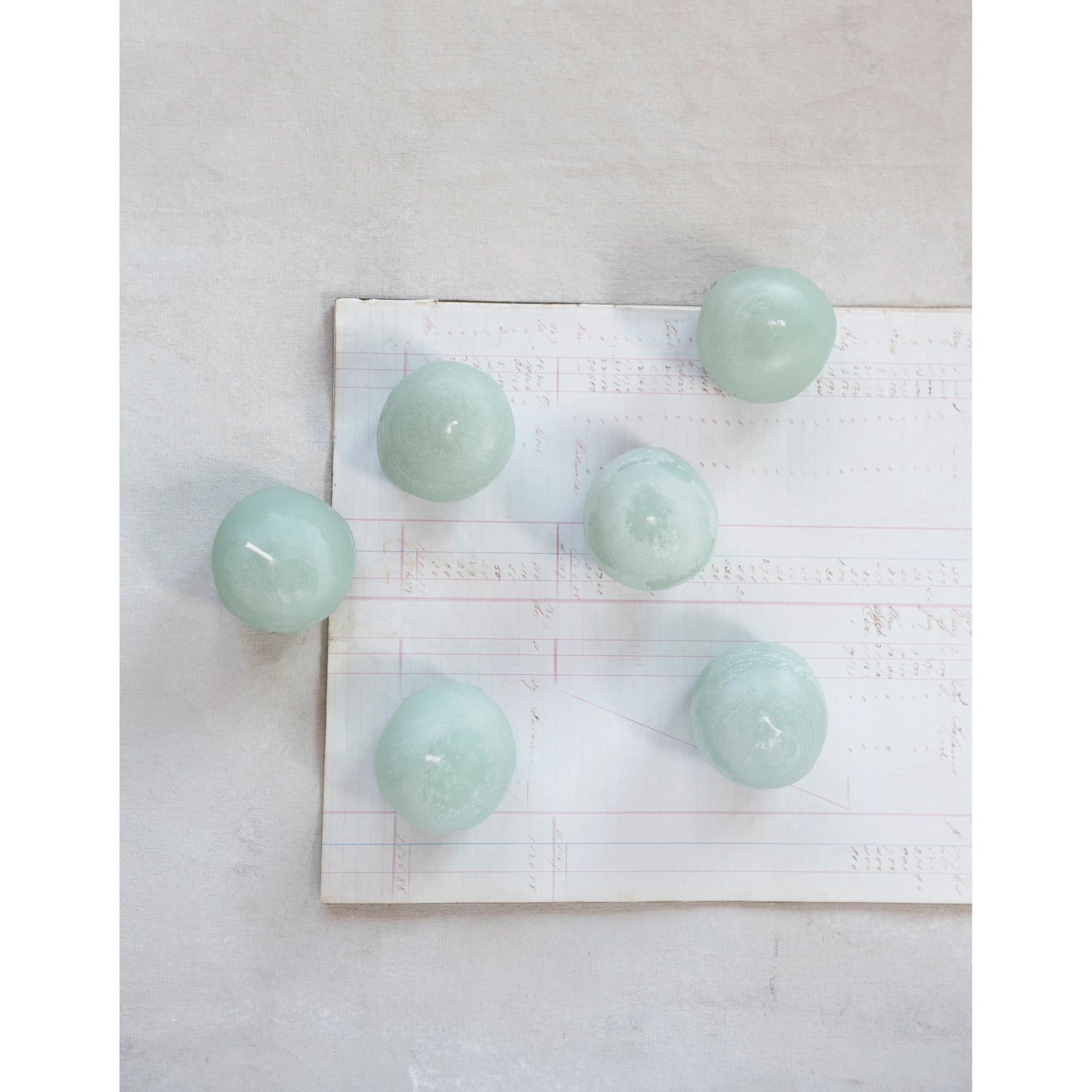 Hello Honey® Unscented Stone Shaped Votive Candles