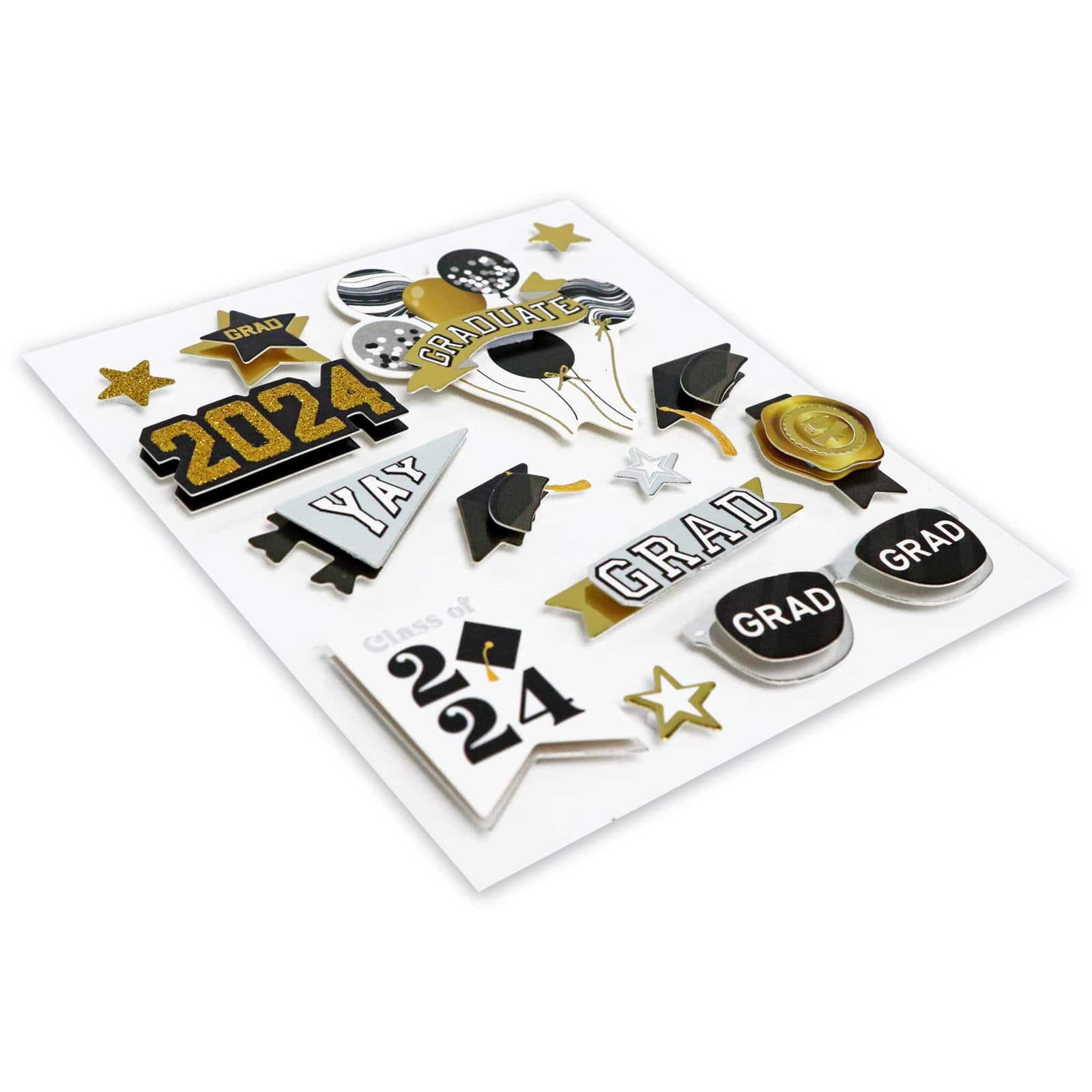 Graduation Balloons Dimensional Stickers by Recollections&#x2122;