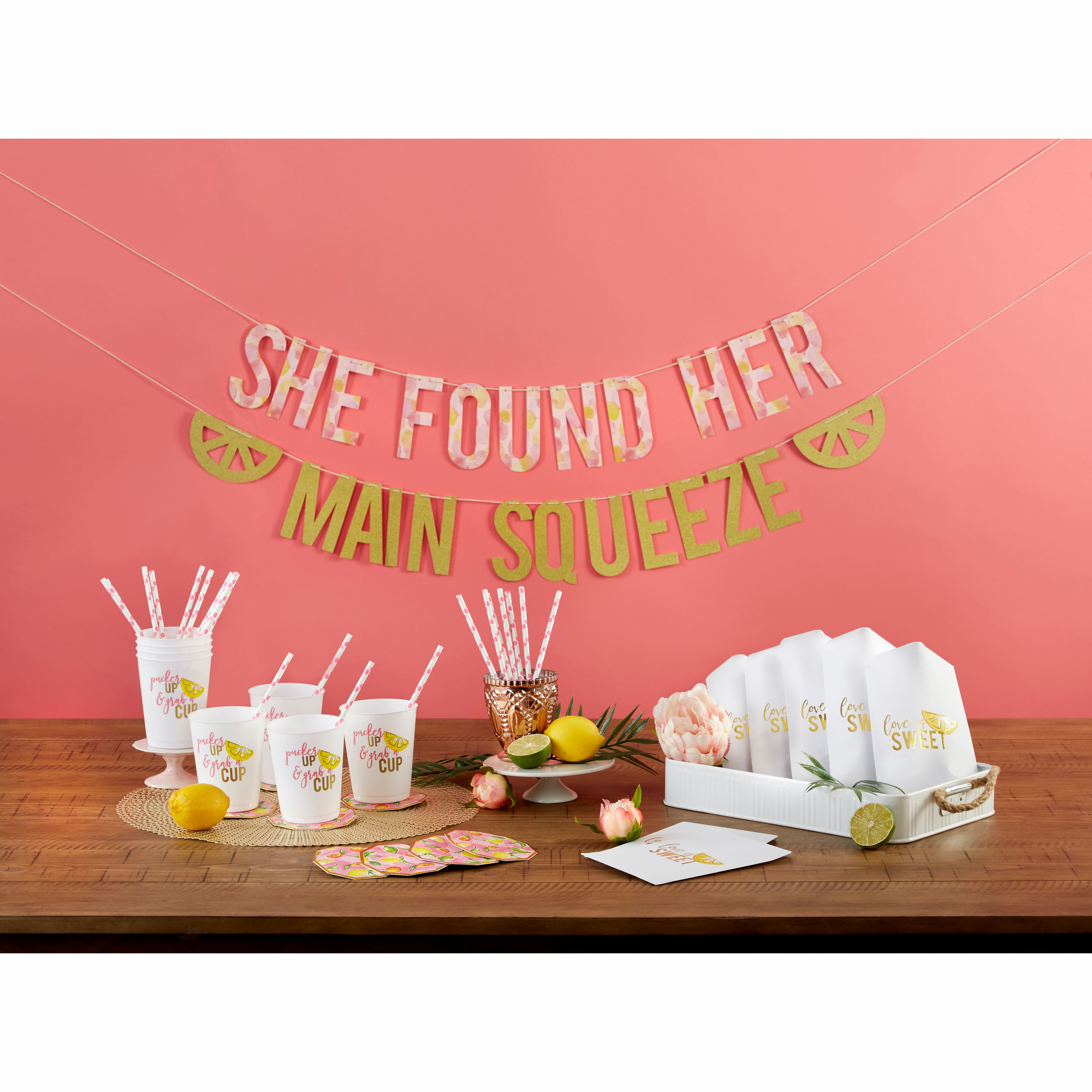 Kate Aspen&#xAE; She Found Her Main Squeeze 49 Piece Party Kit