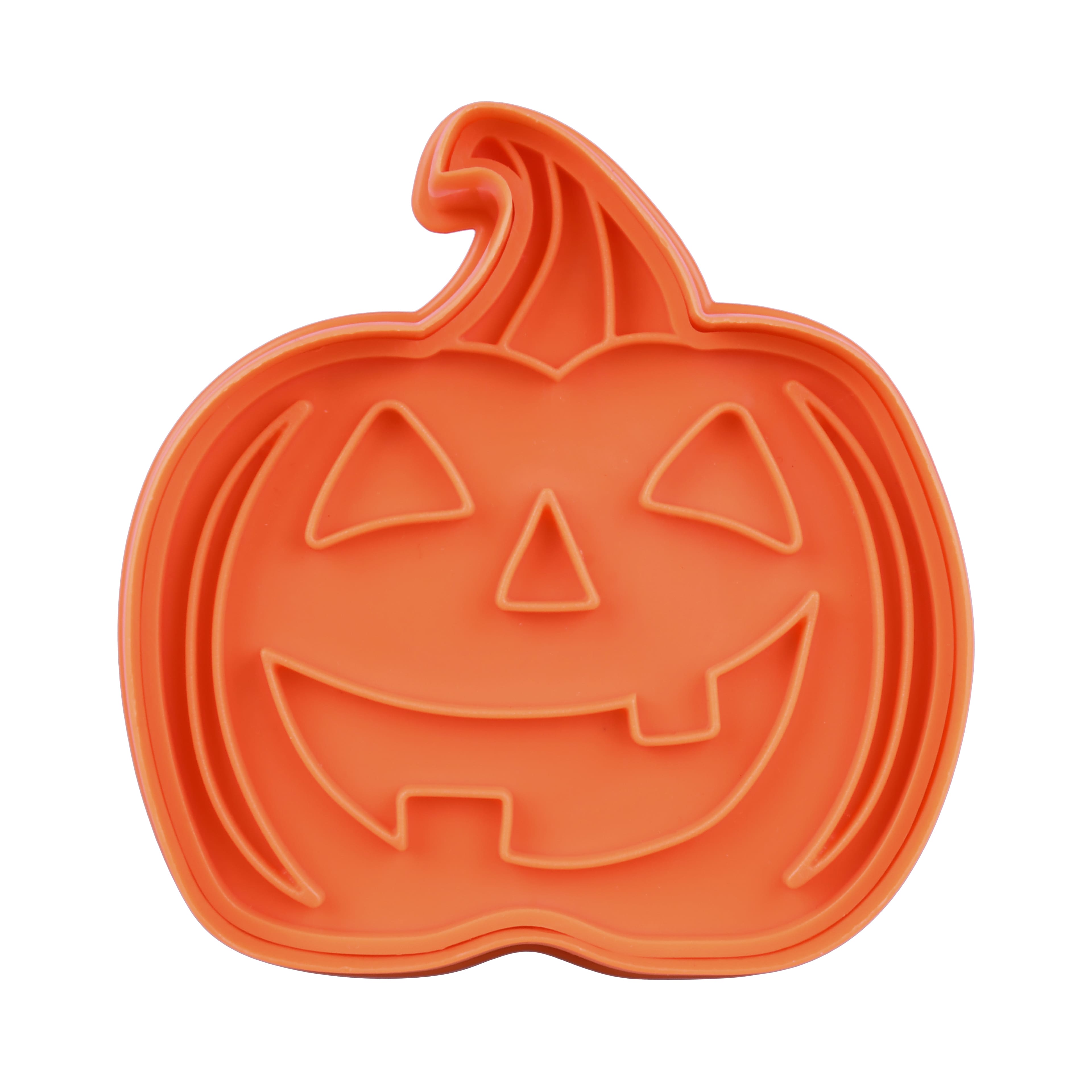 3&#x22; Jack-o&#x27; Lantern Cookie Stamper by Makery&#x2122;