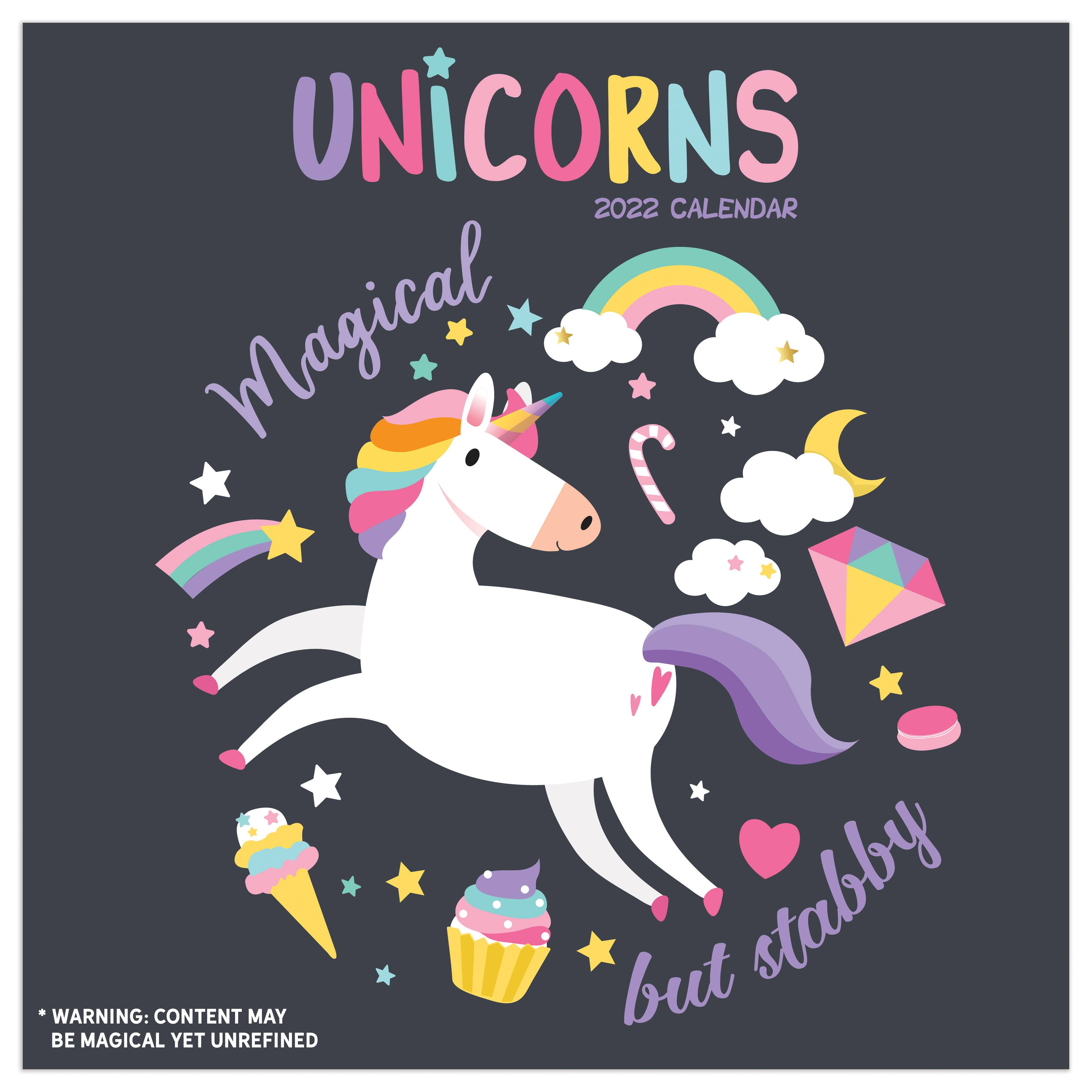 Unicorns Christmas 2022 2022 Unicorns Wall Calendar | Michaels