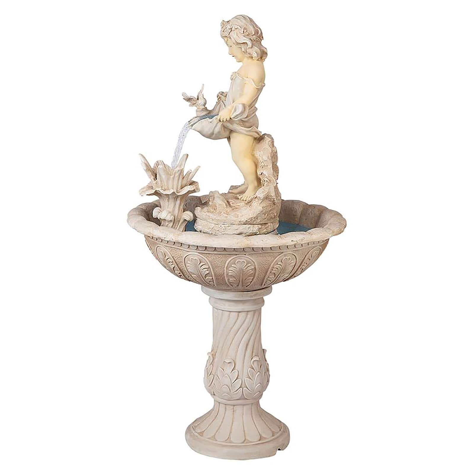 Design Toscano Abigail&#x27;s Bountiful Apron Fountain