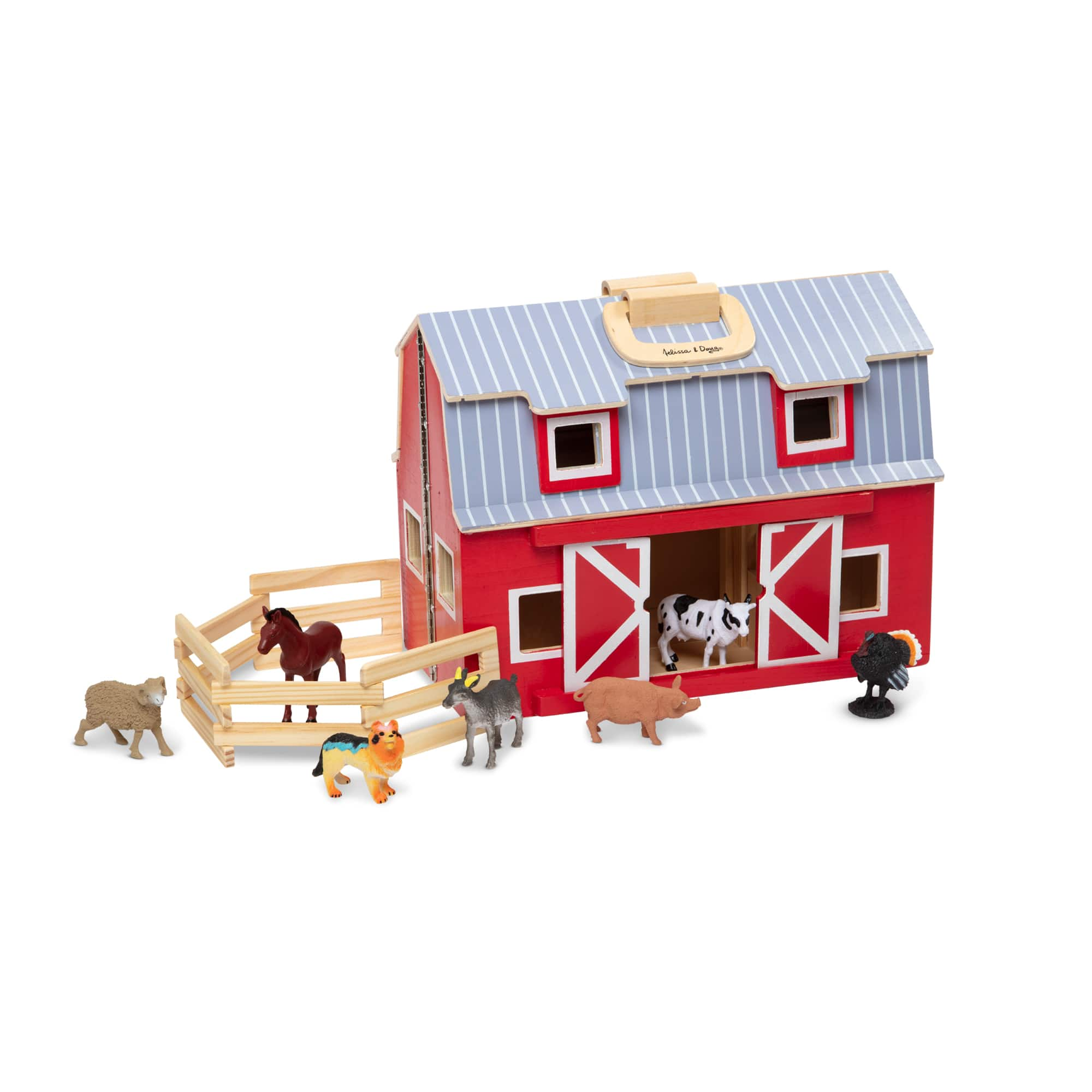 Melissa and doug sales wood barn