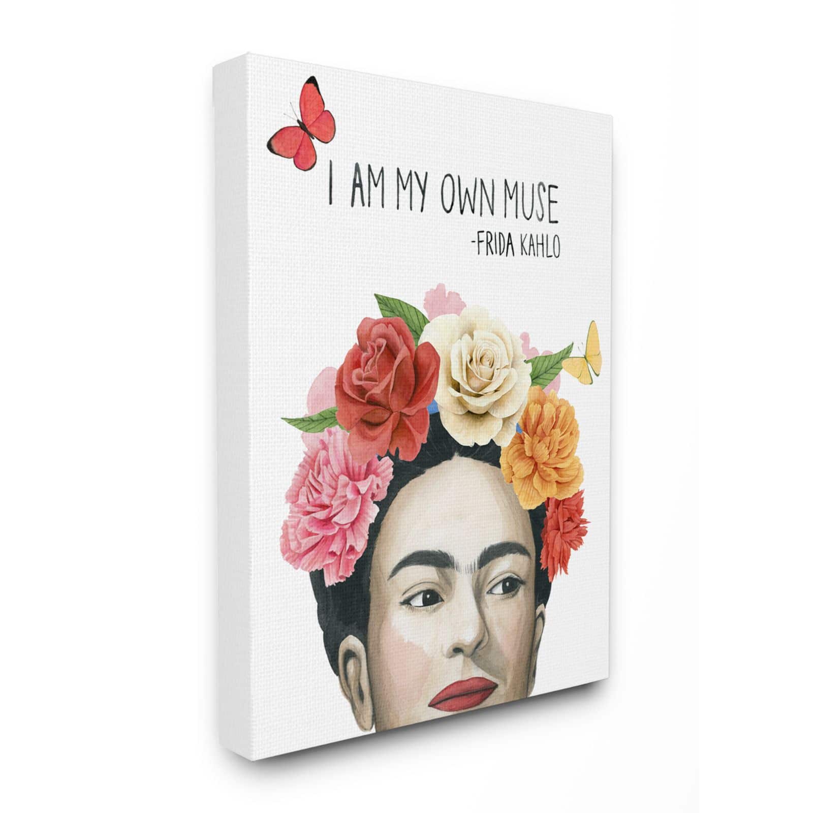 Stupell Industries Frida kahlo I Am My Own Muse Wall Art 