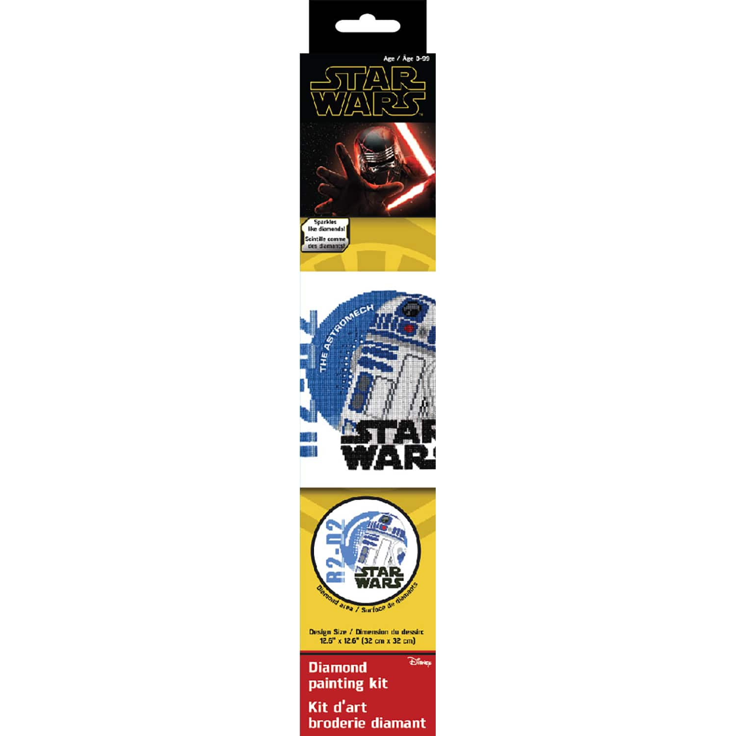 Camelot&#xAE; Dots R2D2 the Astromech Diamond Painting Kit