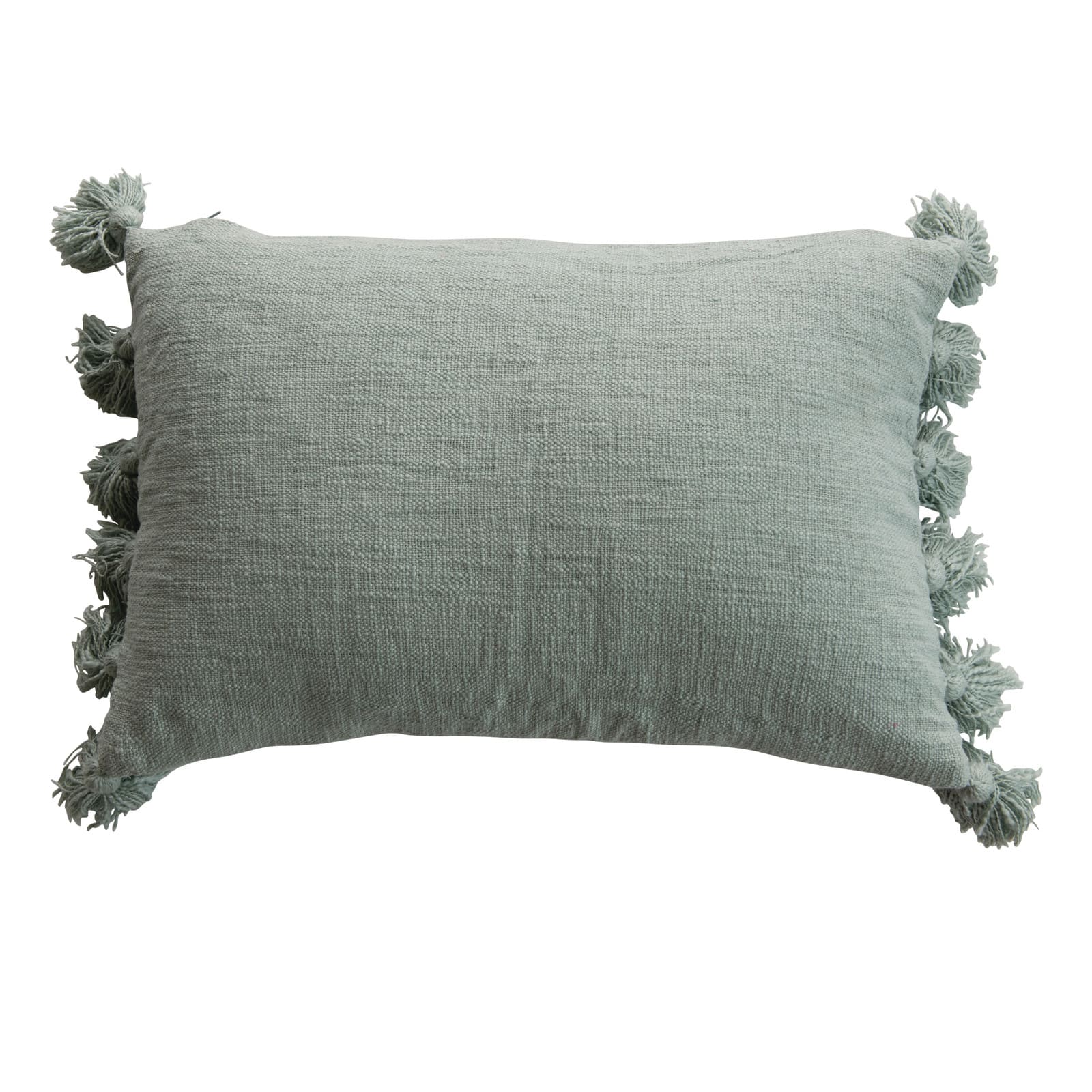 Hello Honey® Cotton Slub Lumbar Pillow with Tassels