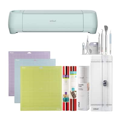 cricut explore 3 smart cutting machine vinyl starter bundle