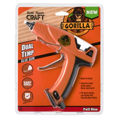 Gorilla® Dual Temp Full Size Hot Glue Gun