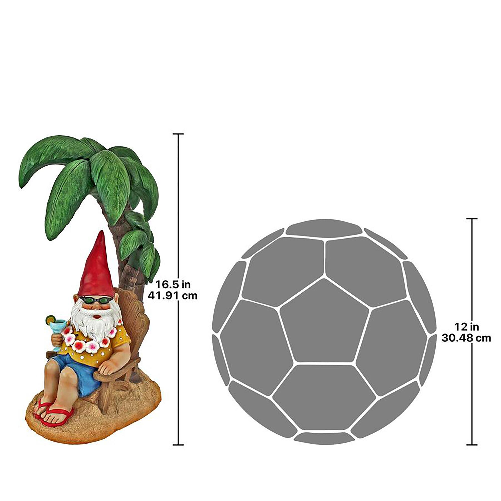 Design Toscano 16.5&#x22; Gnome Dude Garden Statue
