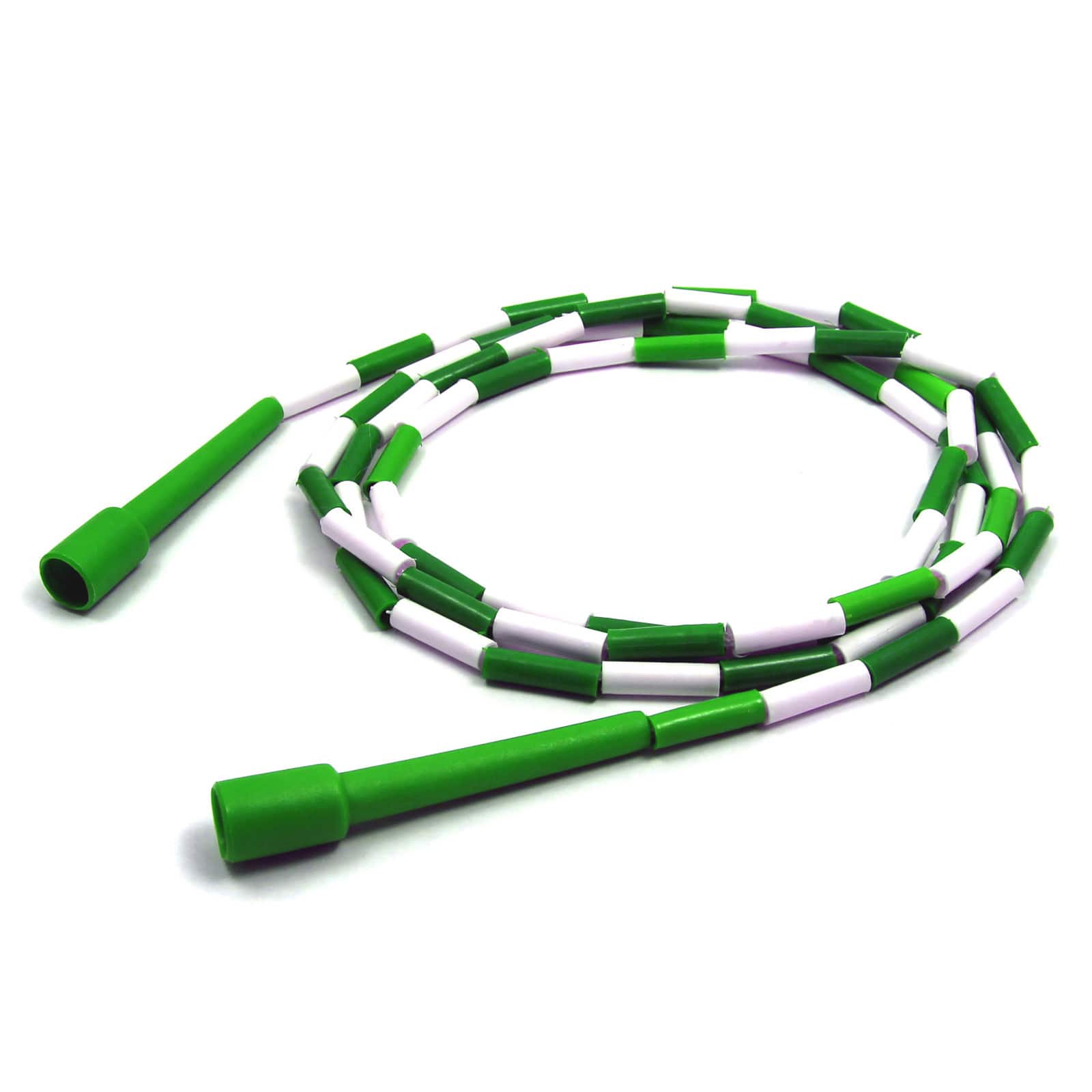7ft. Green Segmented Plastic Jump Rope, 12 Pack