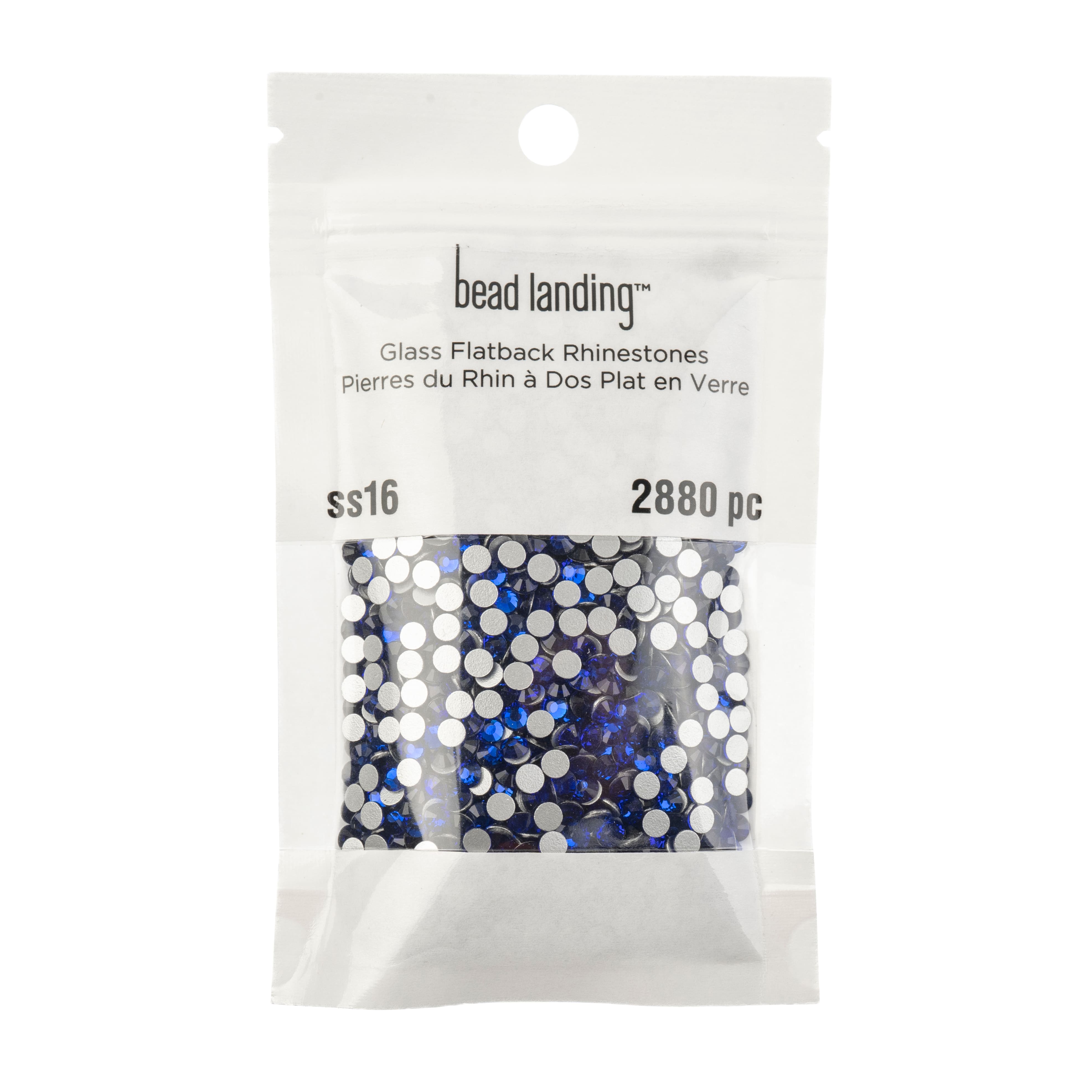 12 Pack: SS16 Glass Flatback Rhinestones by Bead Landing™