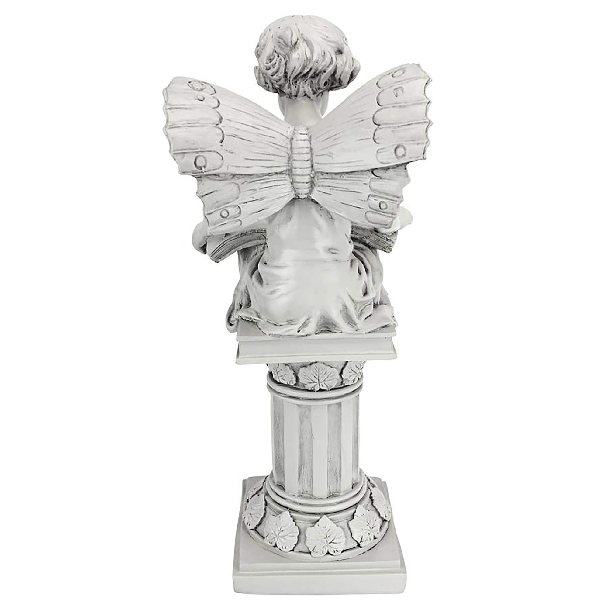 Design Toscano 21&#x22; The British Reading Fairy Garden Statue