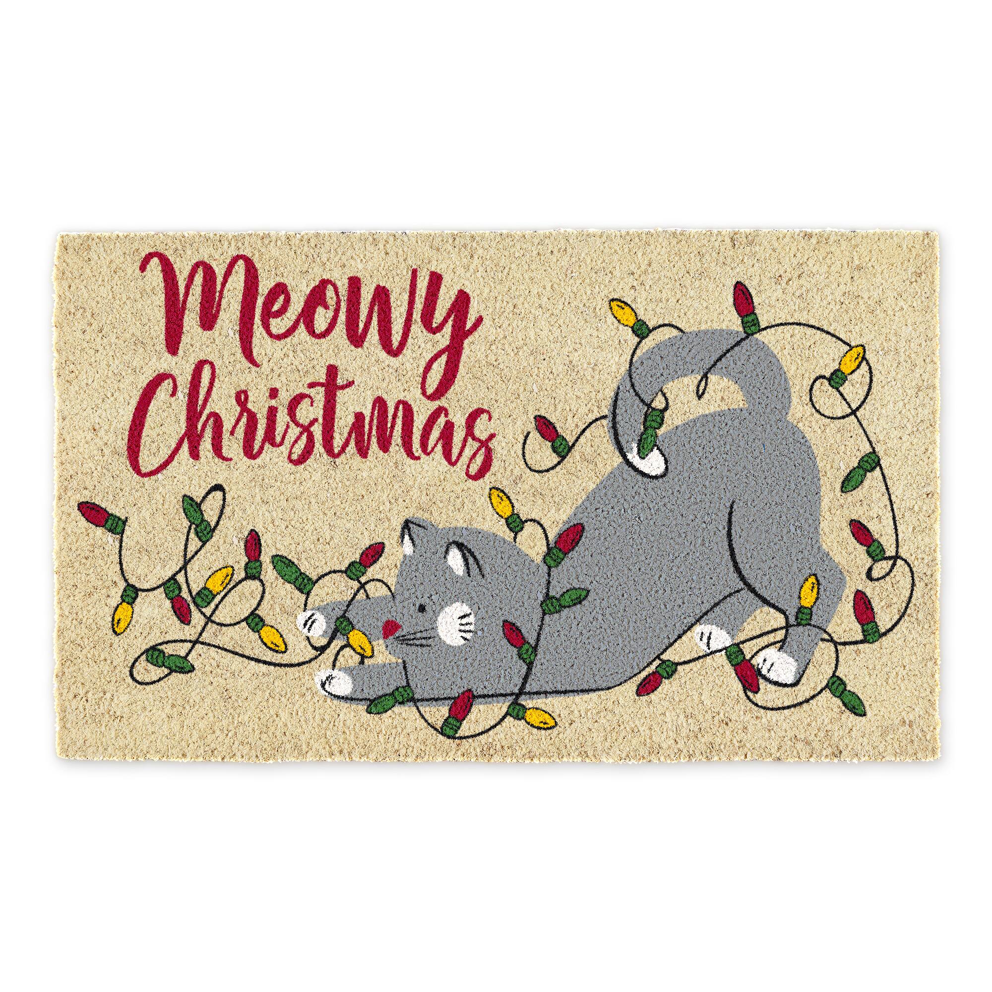 DII® Meowy Christmas Doormat