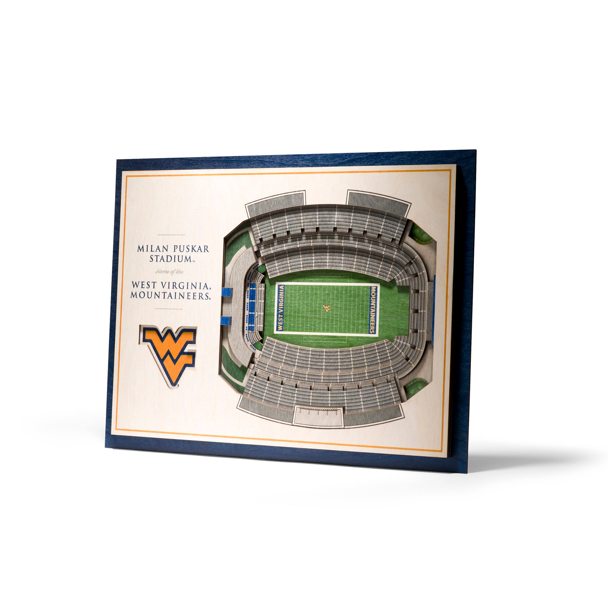 NCAA 5-Layer StadiumView Wall Art