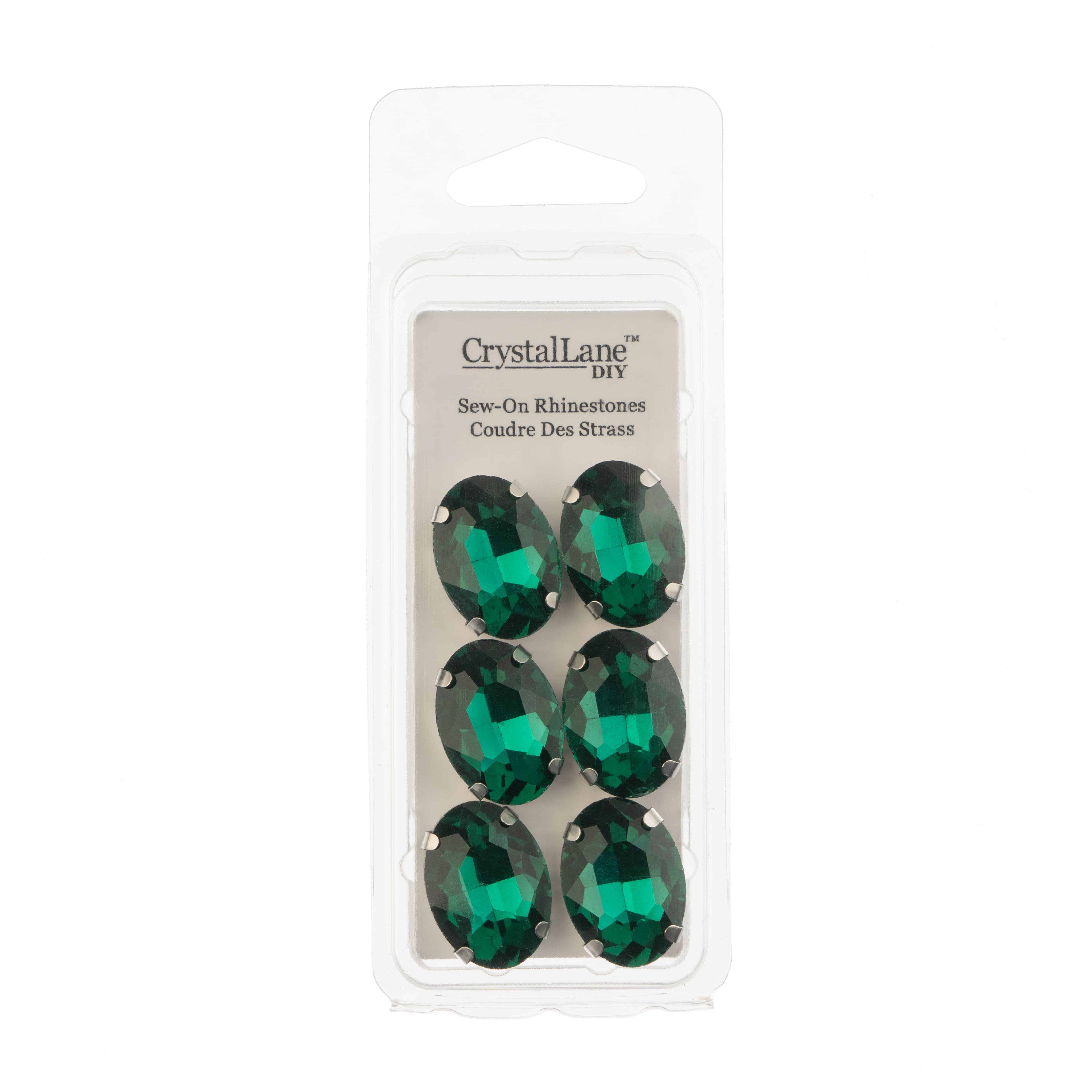 John Bead Crystal Lane 18mm Sew-On Rhinestones, 6ct.