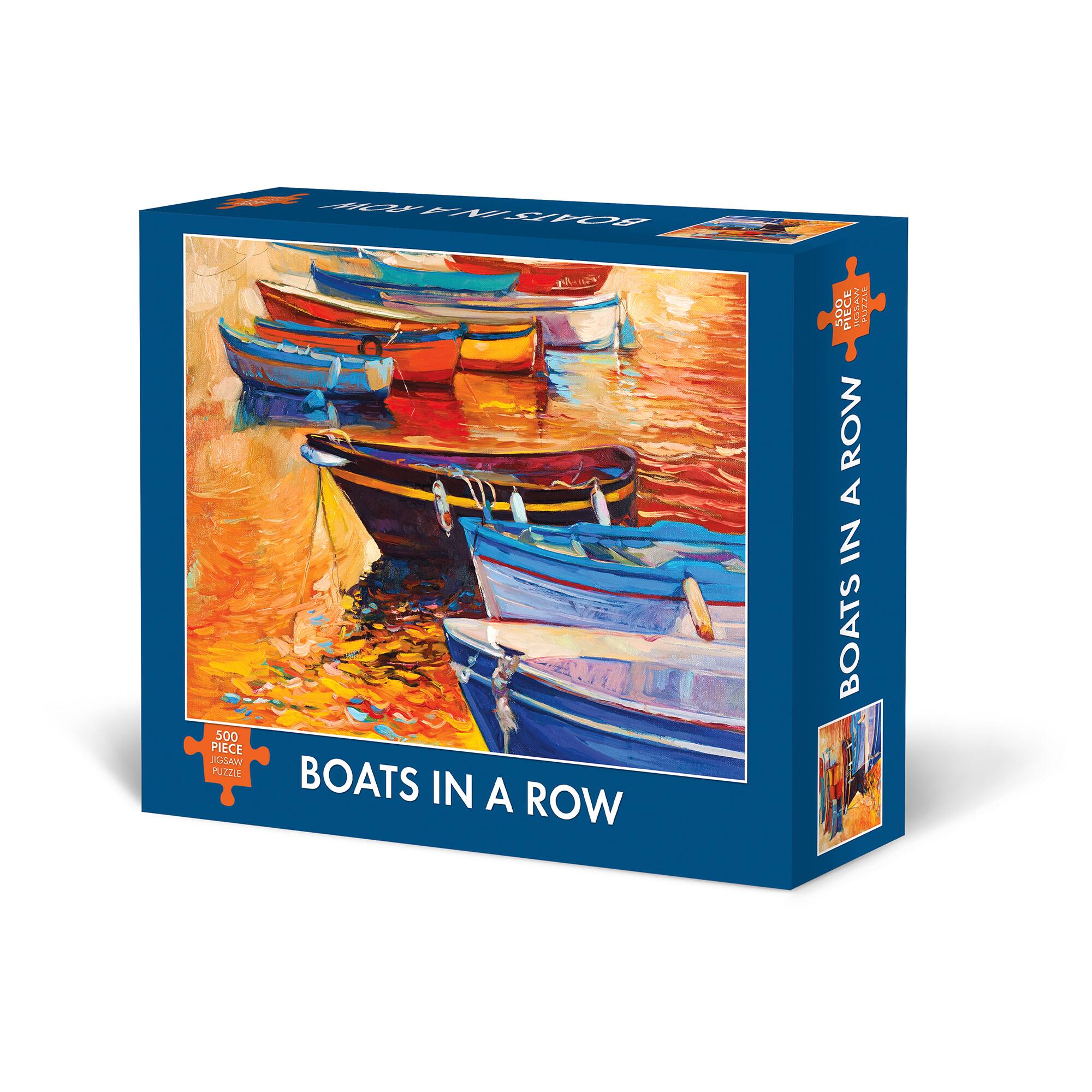Boats in a Row 500 Piece Puzzle Michaels