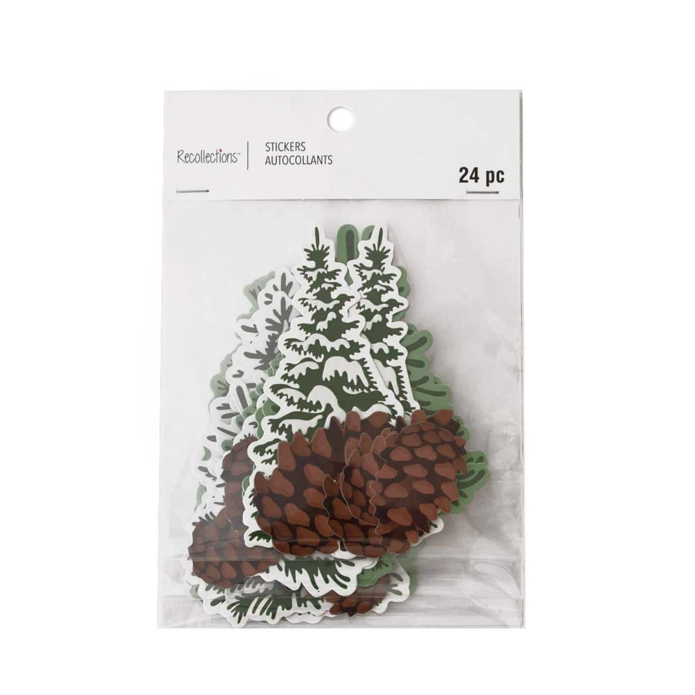 Pine Tree Die Cut Stickers by Recollections&#x2122;