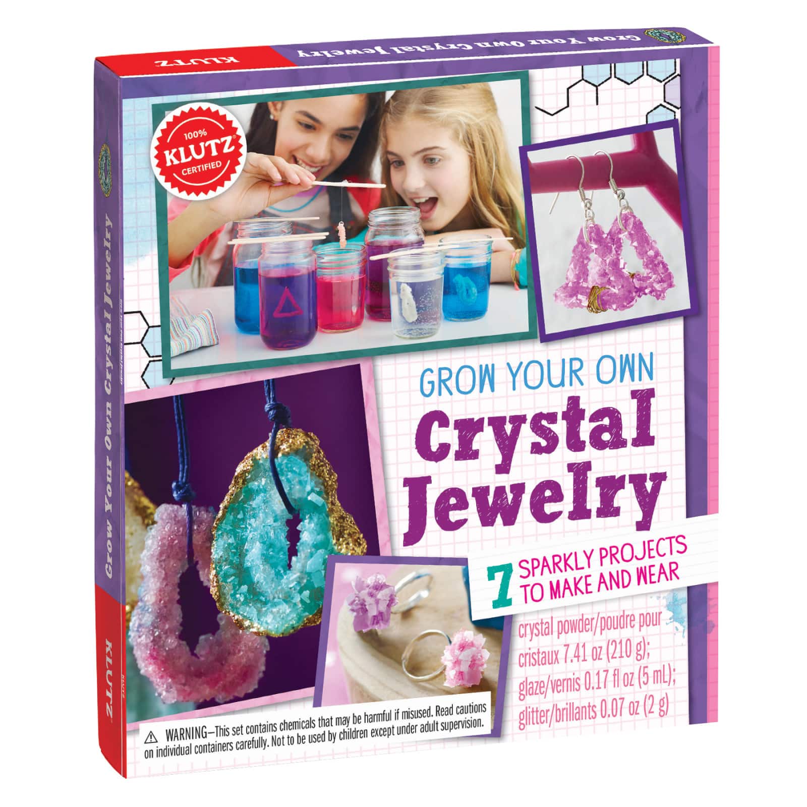 Klutz&#xAE; Grow Your Own Crystal Jewelry Kit