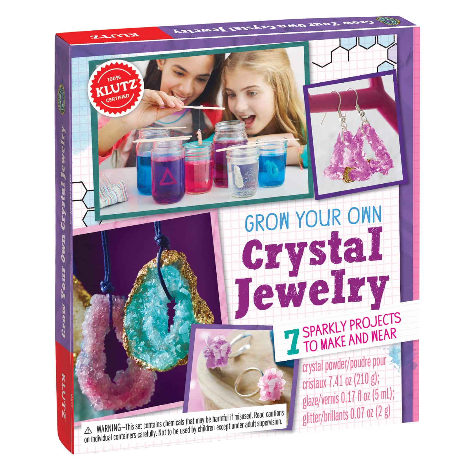 Klutz® Grow Your Own Crystal Jewelry Kit