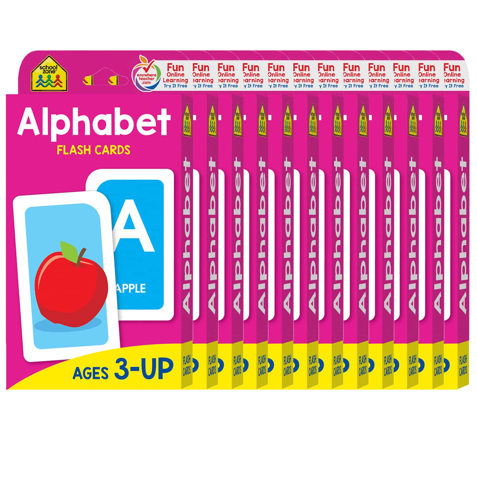 School Zone Alphabet Fun Flash Cards Alphabet Fun Flash Cards 