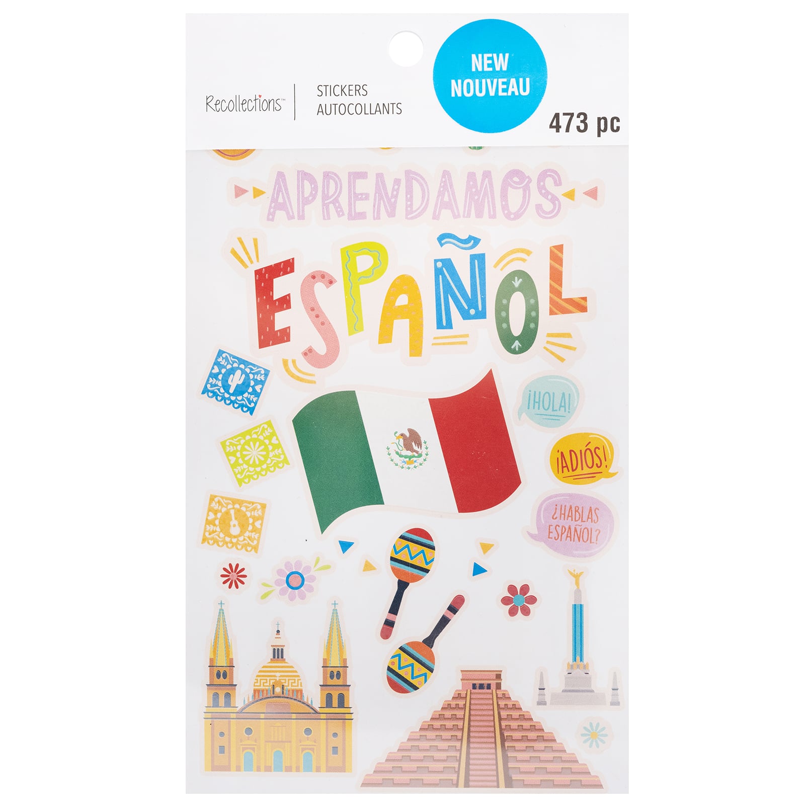 Spanish Sticker Book by Recollections™ | Michaels