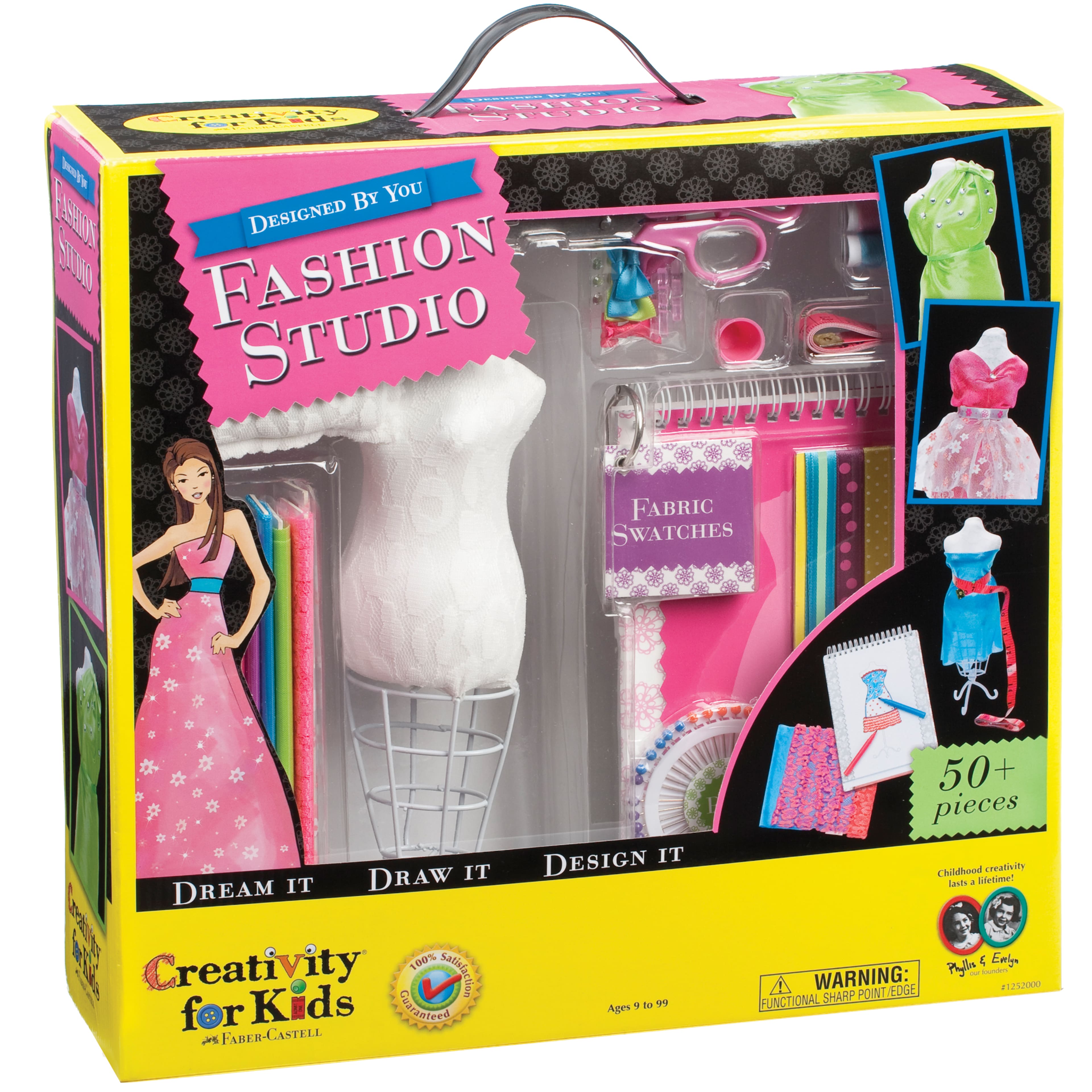 Barbie Fashion Plates All in One Studio Sketch Design Activity Set – Fashion  Design Kit for Kids Ages 6 and Up 