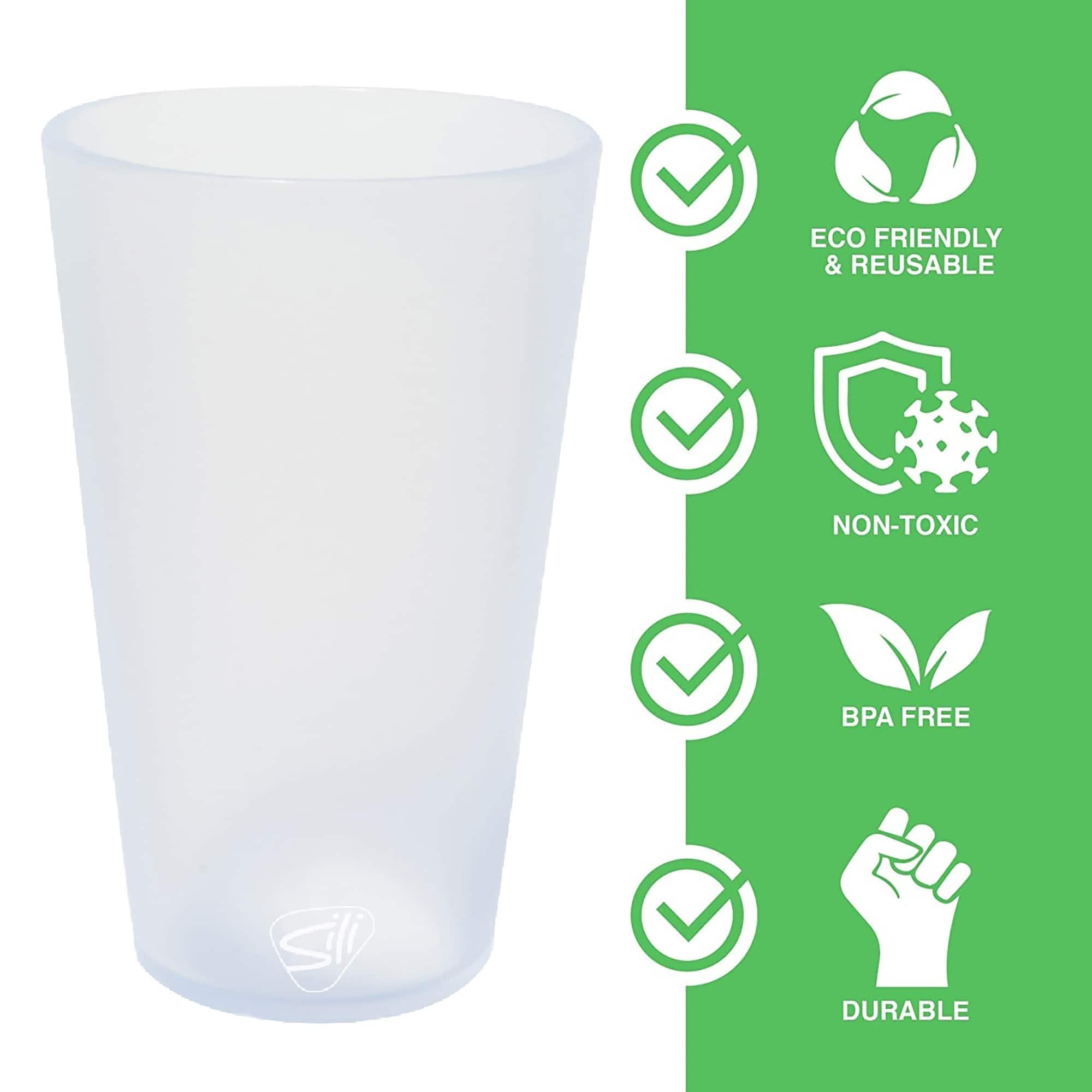 Silipint&#xAE; 16oz. Silicone Pint Glasses