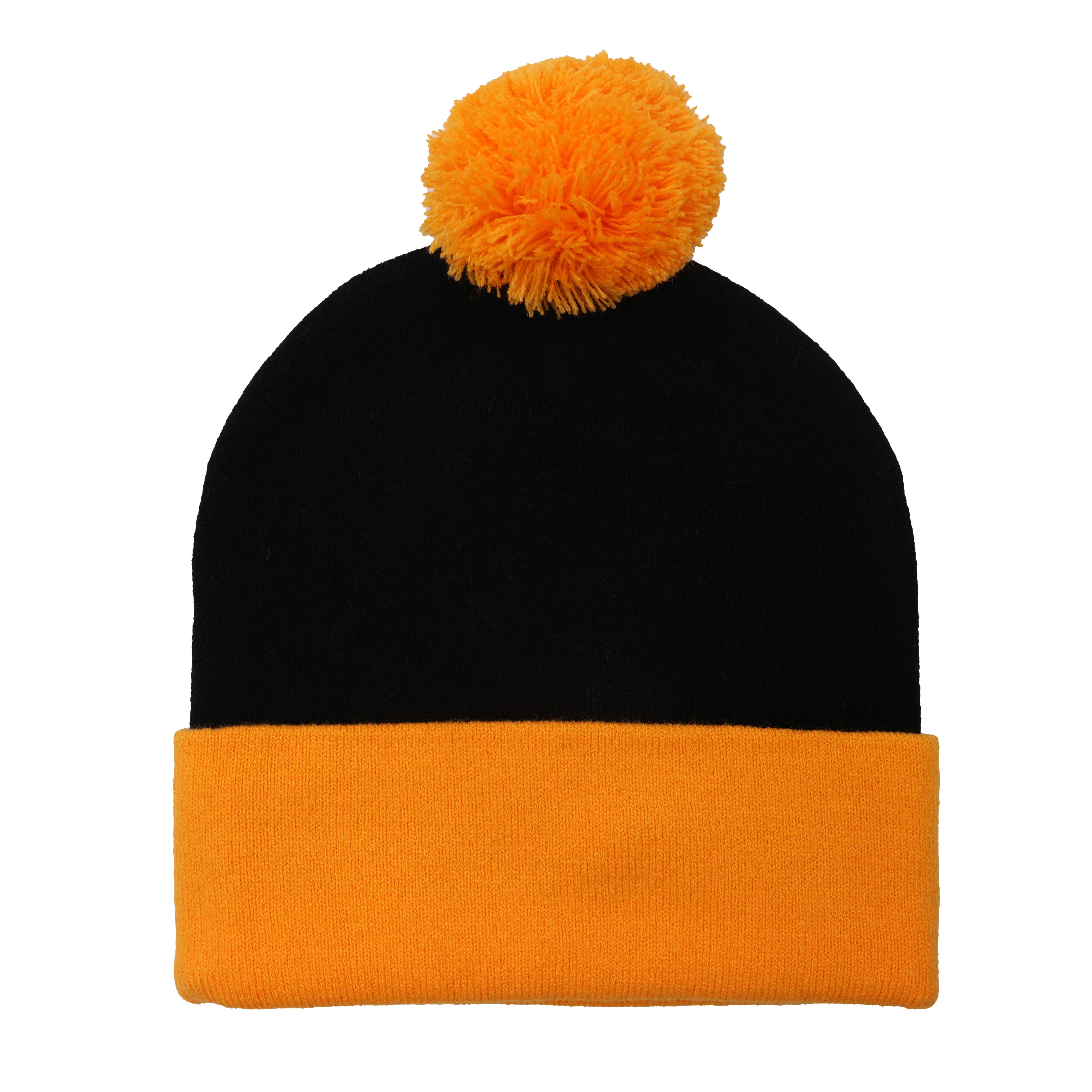 Orange &#x26; Black Light Up Boo Beanie by Celebrate It&#x2122;