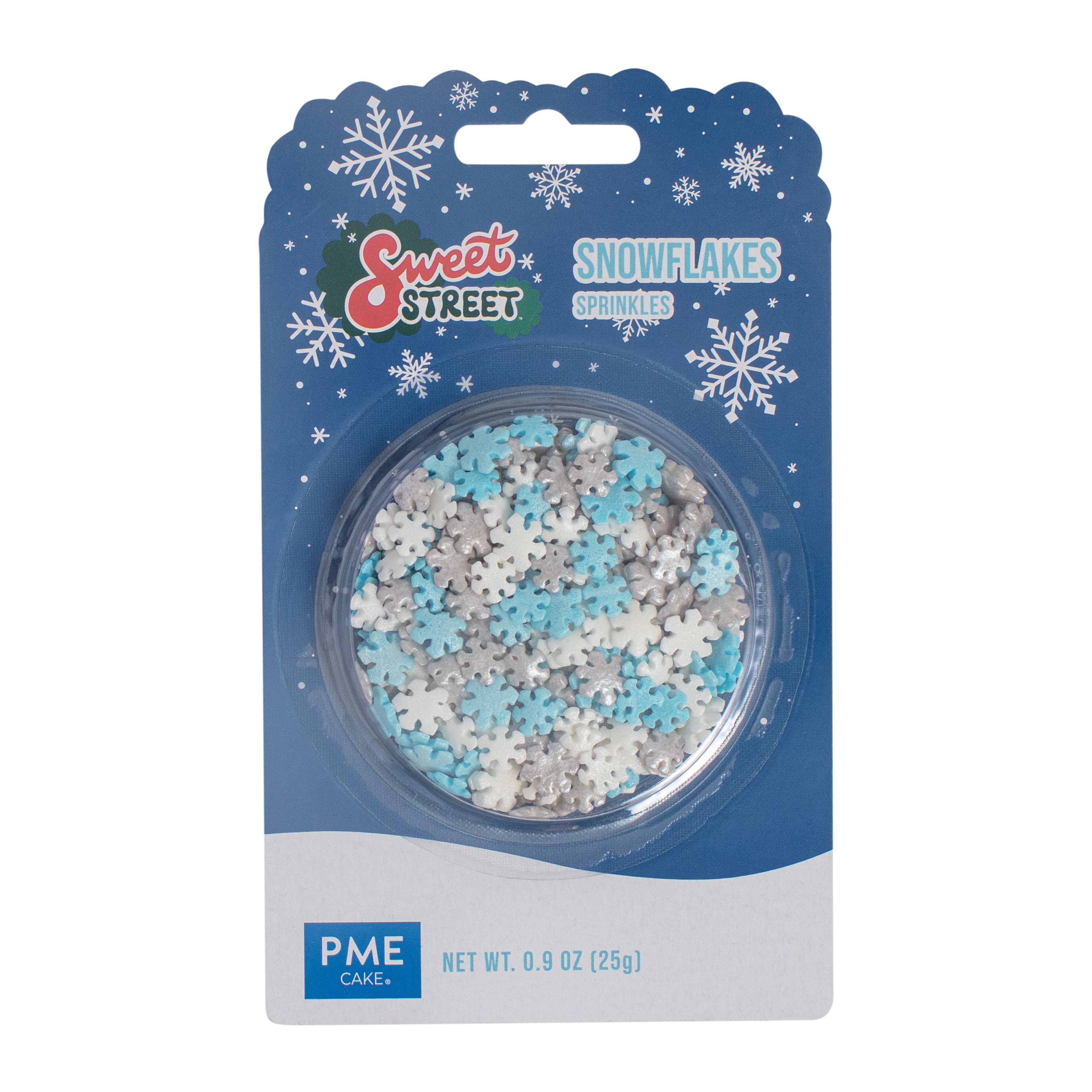 PME Cake Sweet Street&#xAE; Snowflakes Sprinkles
