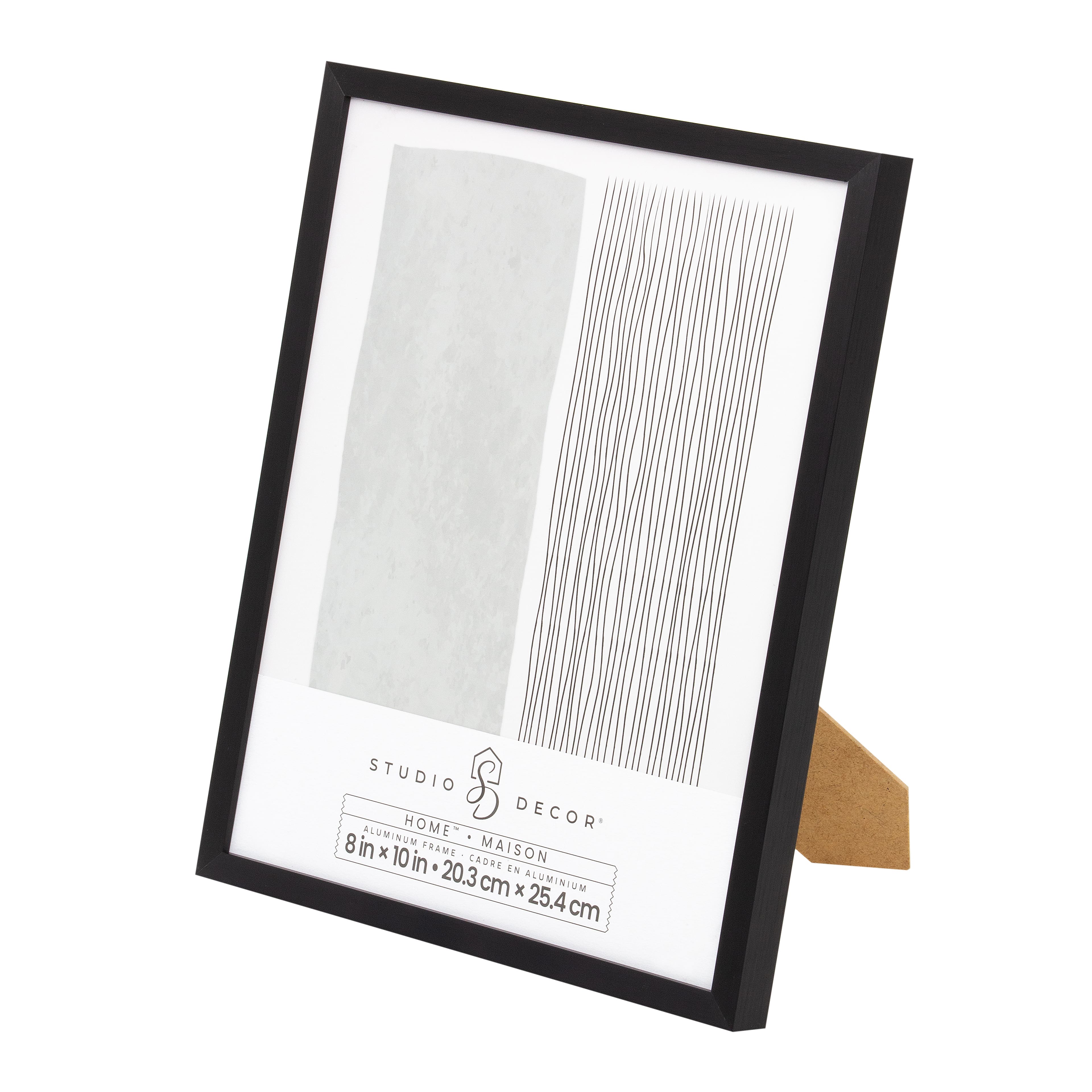 Home&#x2122; Black Aluminum Frame by Studio D&#xE9;cor&#xAE;