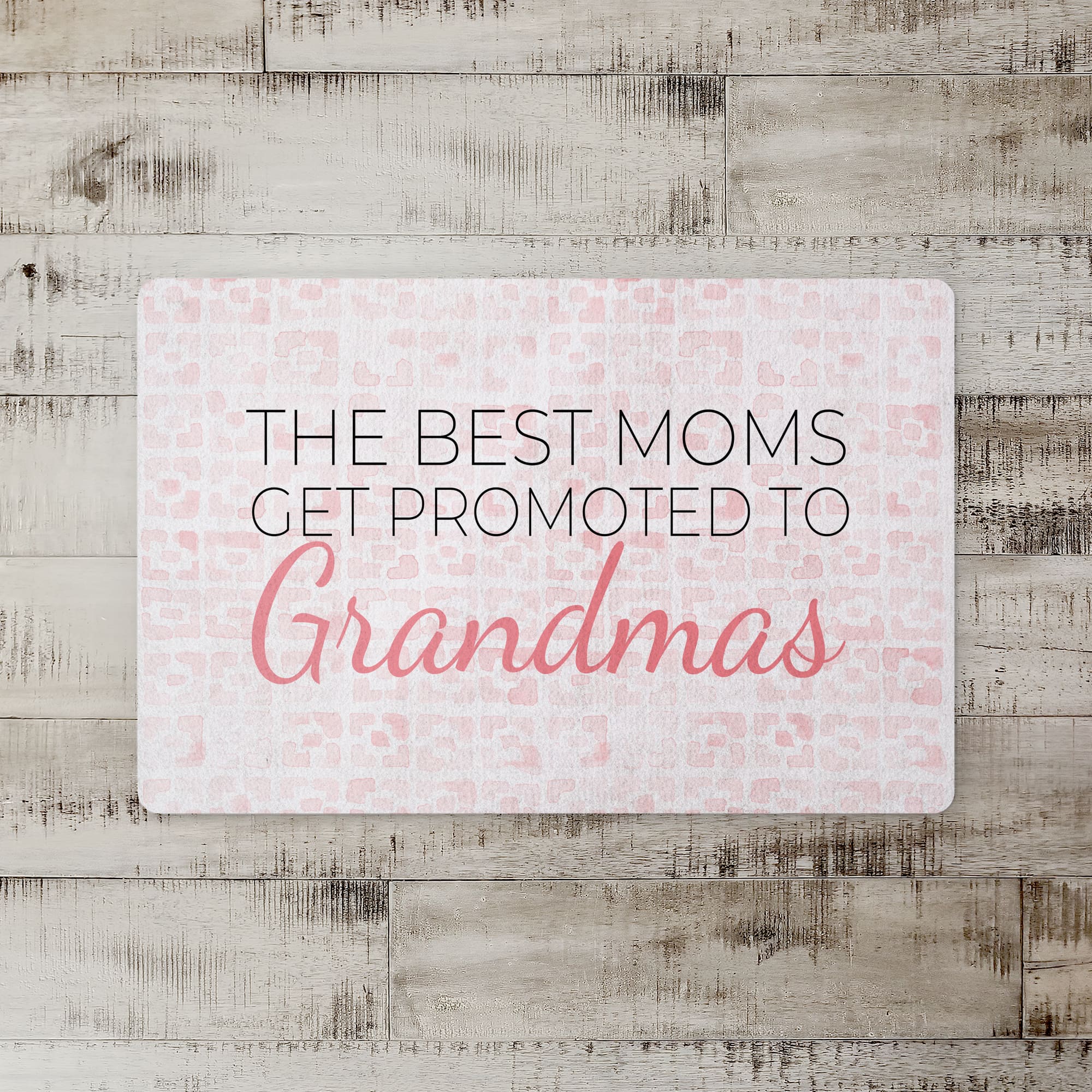 Best Moms Promoted To Grandmas Floor Mat