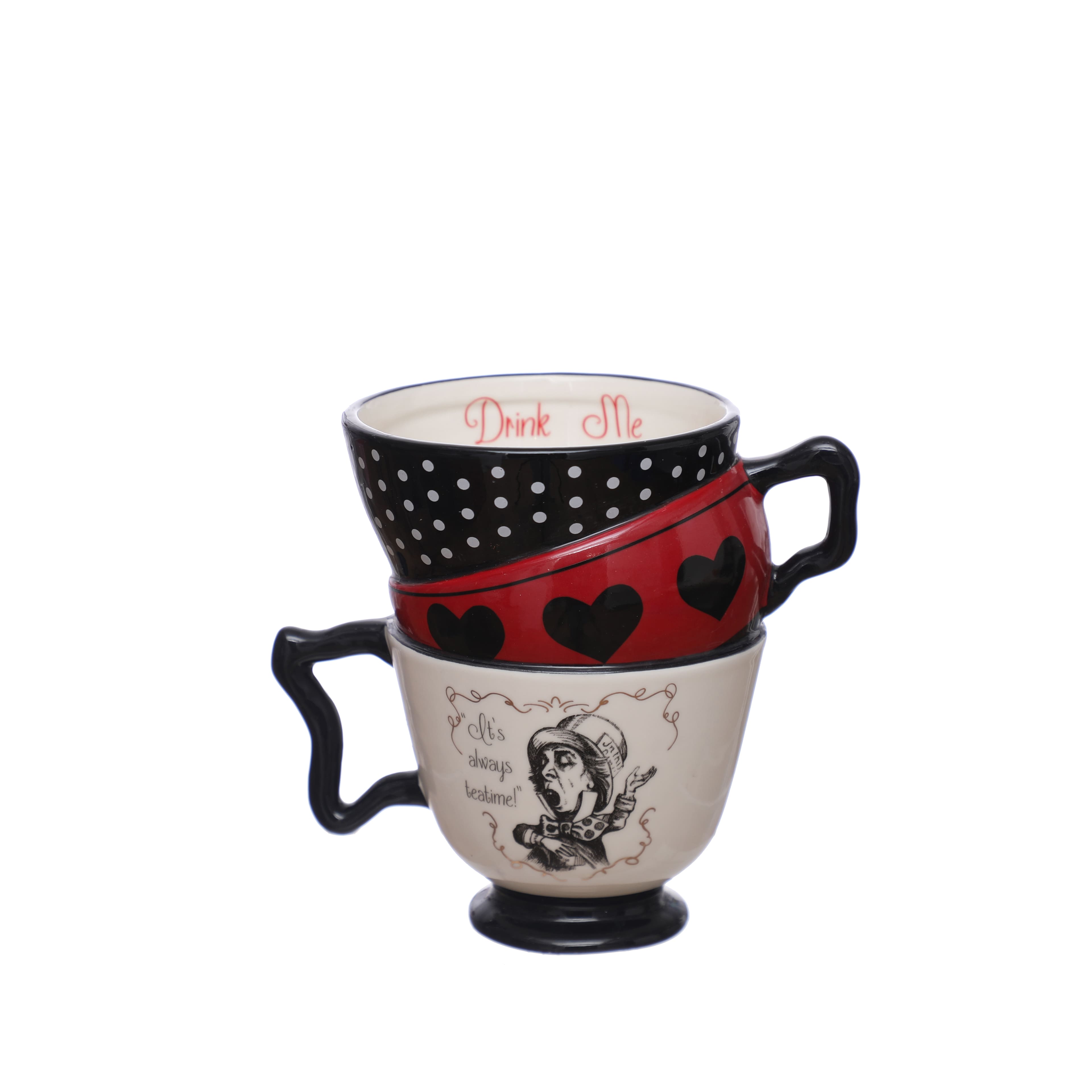 20.9oz. Mad Hatter Teacup Trio Ceramic Mug by Ashland&#xAE;