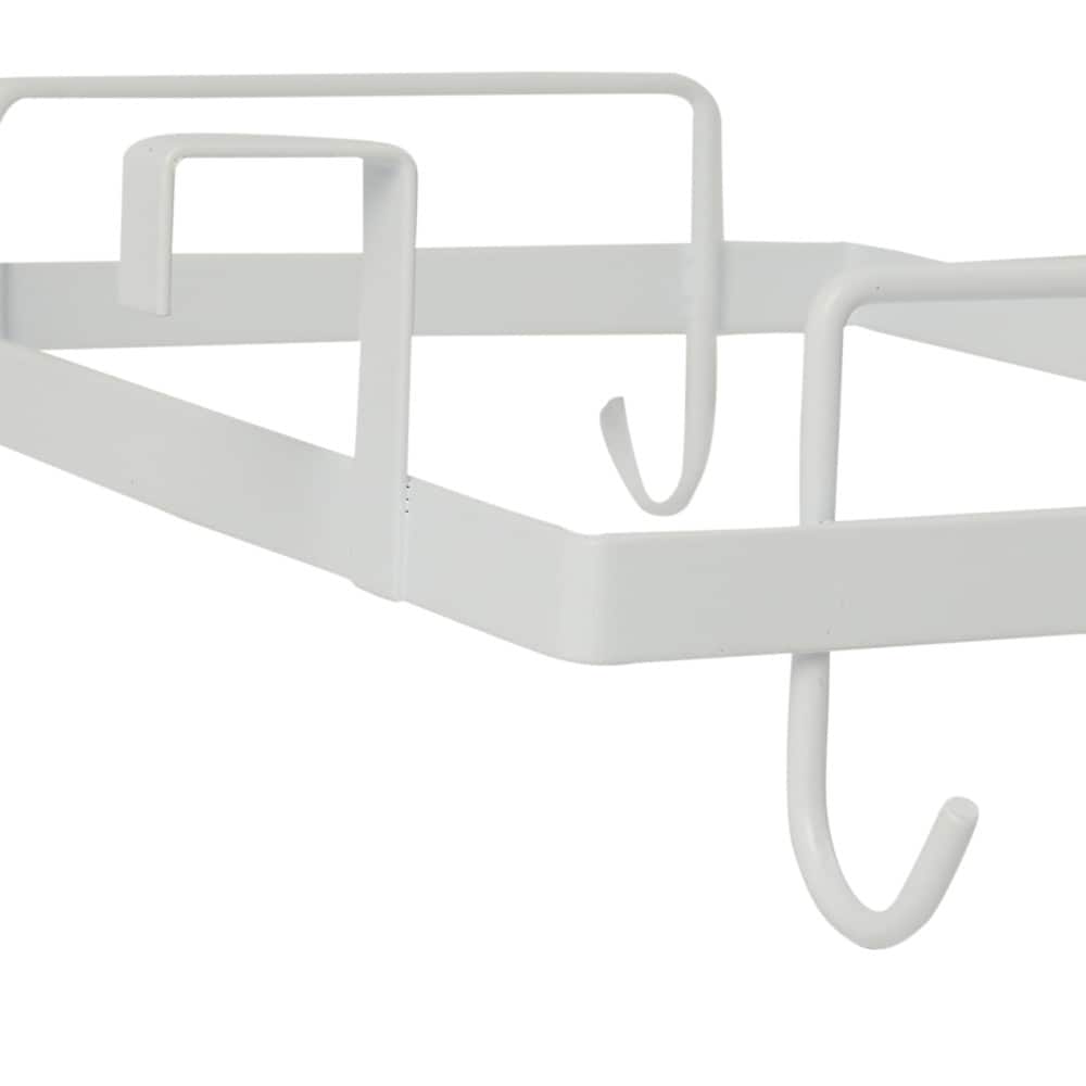 Household Essentials Metal Over the Door Trash Bag Holder