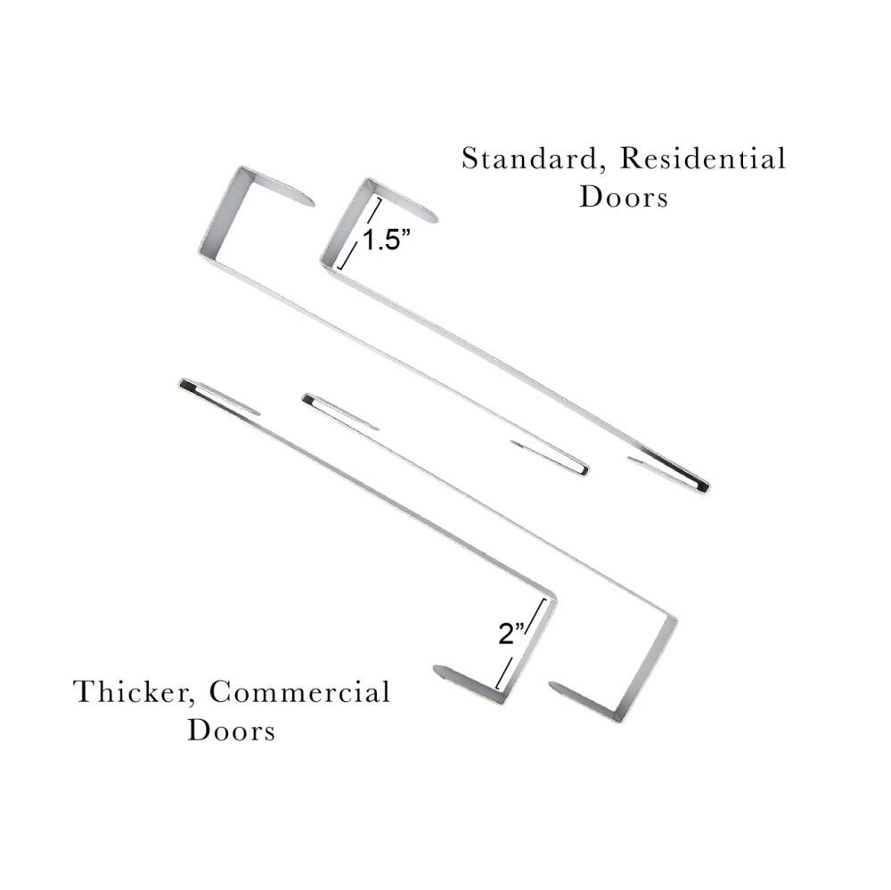 Household Essentials Over the Door Basket Storage Rack