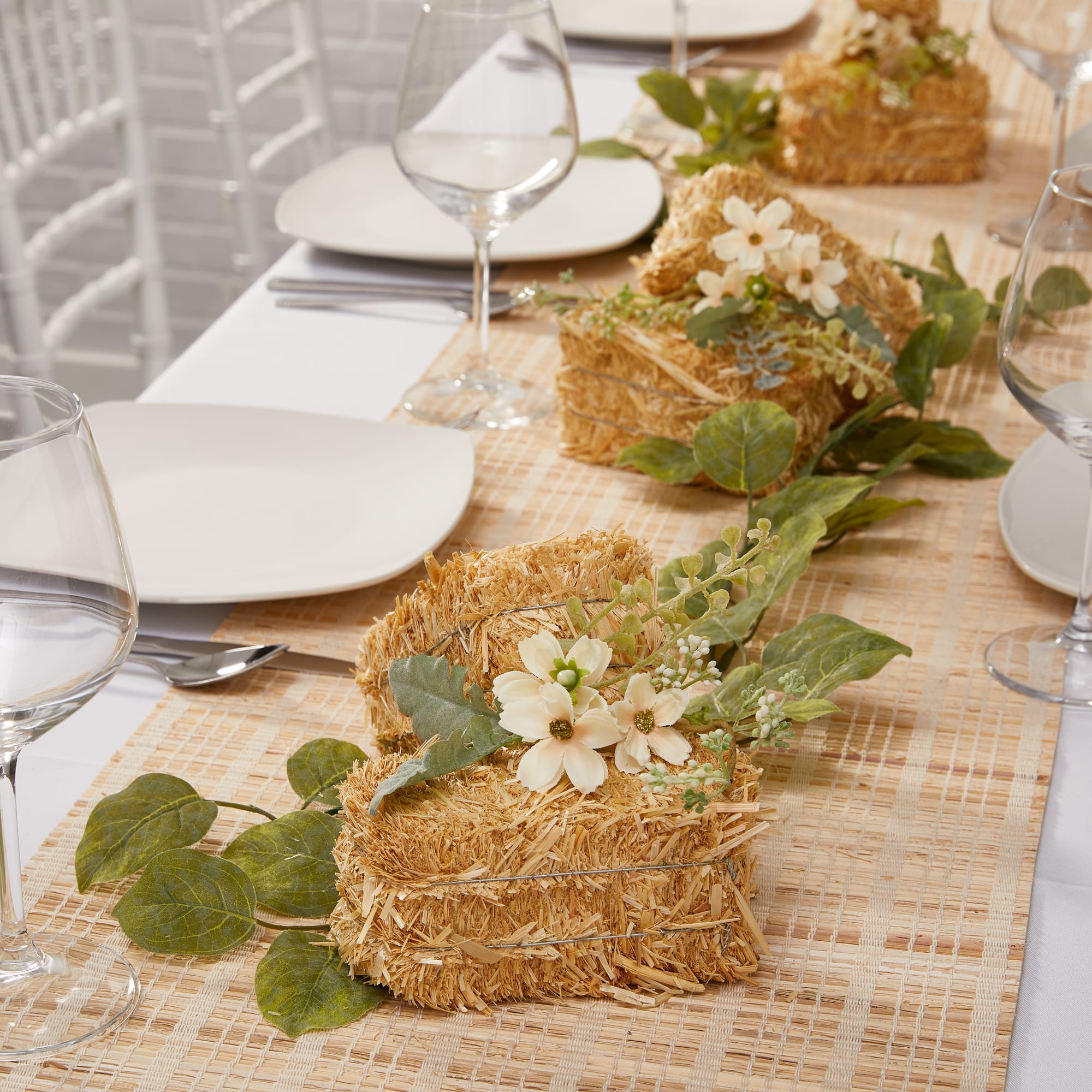 5&#x22; Straw Bales, 2ct. by Ashland&#xAE;