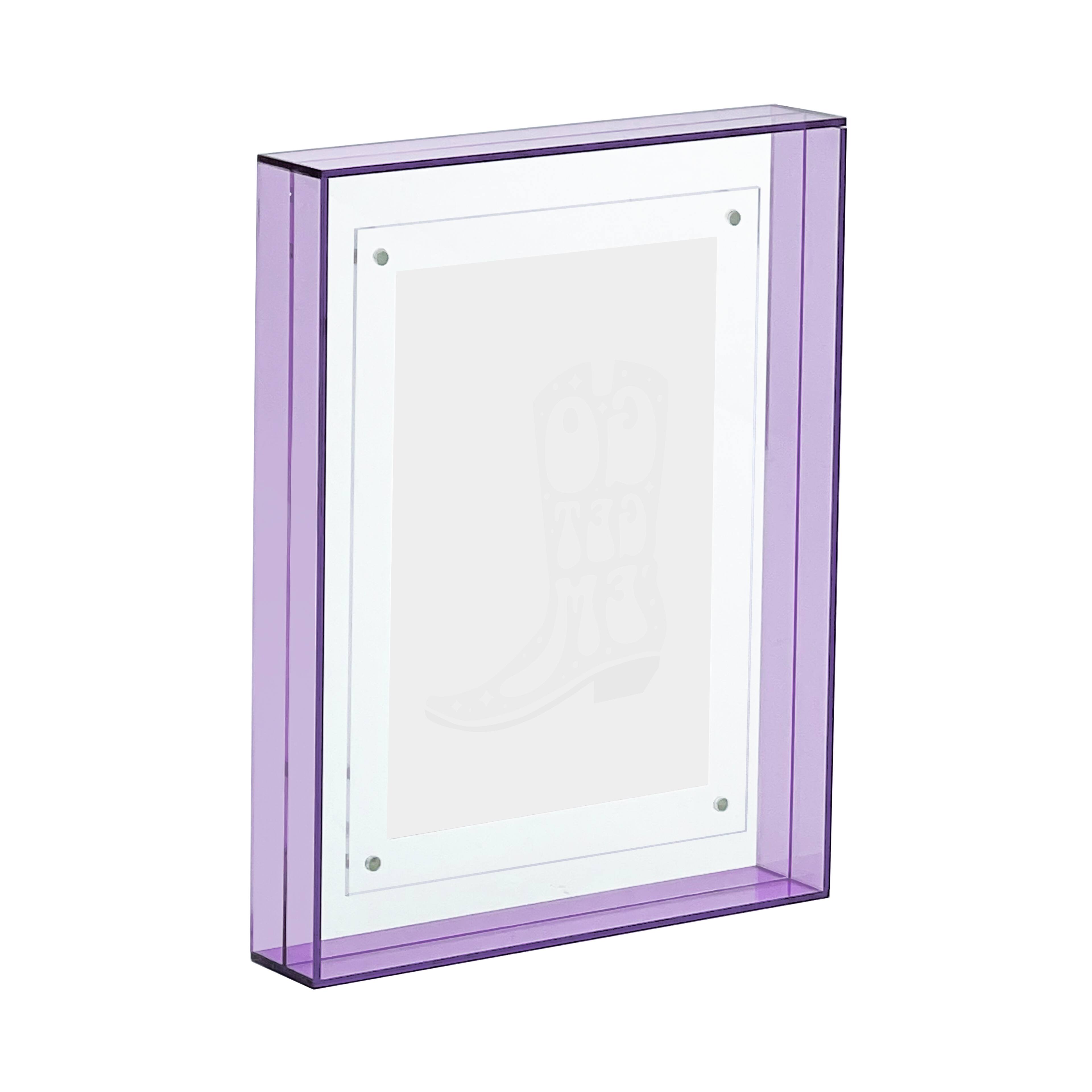 4&#x22; x 6&#x22; Retro Acrylic Tabletop Float Frame by Studio D&#xE9;cor&#xAE;