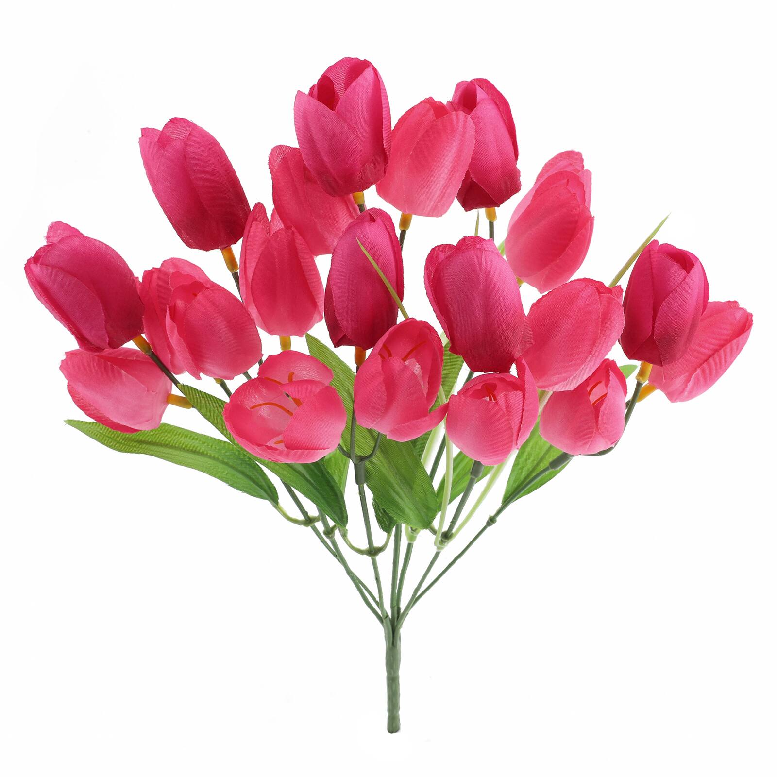 216 Pack Hot Pink Tulip Bush by Ashland® Floral Michaels