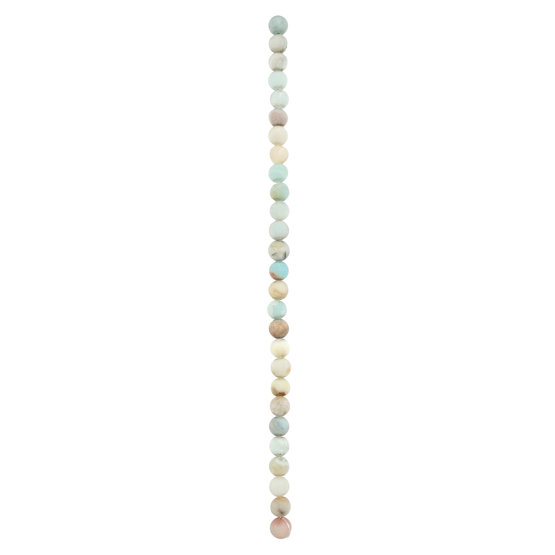 Matte Amazonite Round Beads by Bead Landing&#x2122;