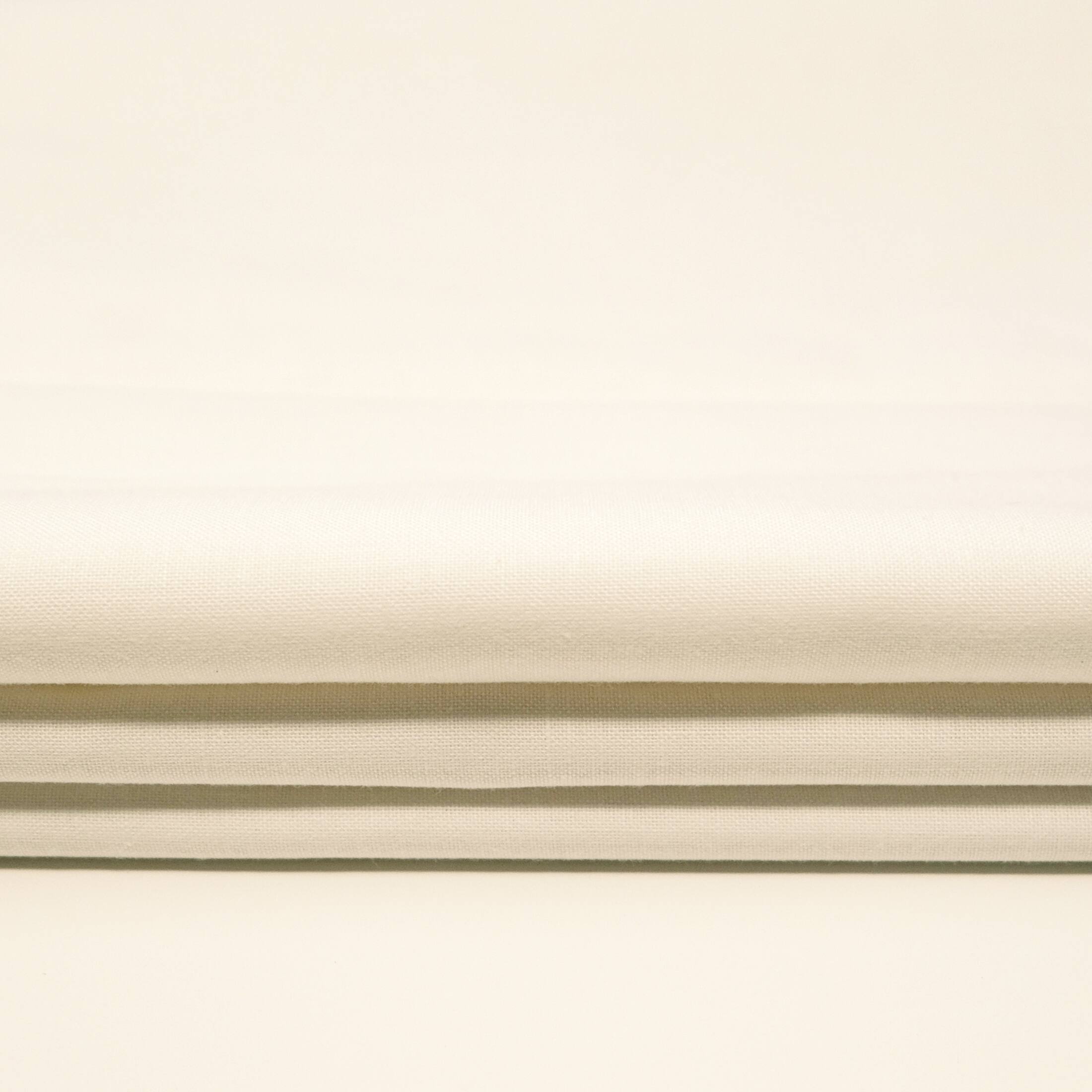 Roc-Lon White Bleached Premium Quality Muslin Fabric