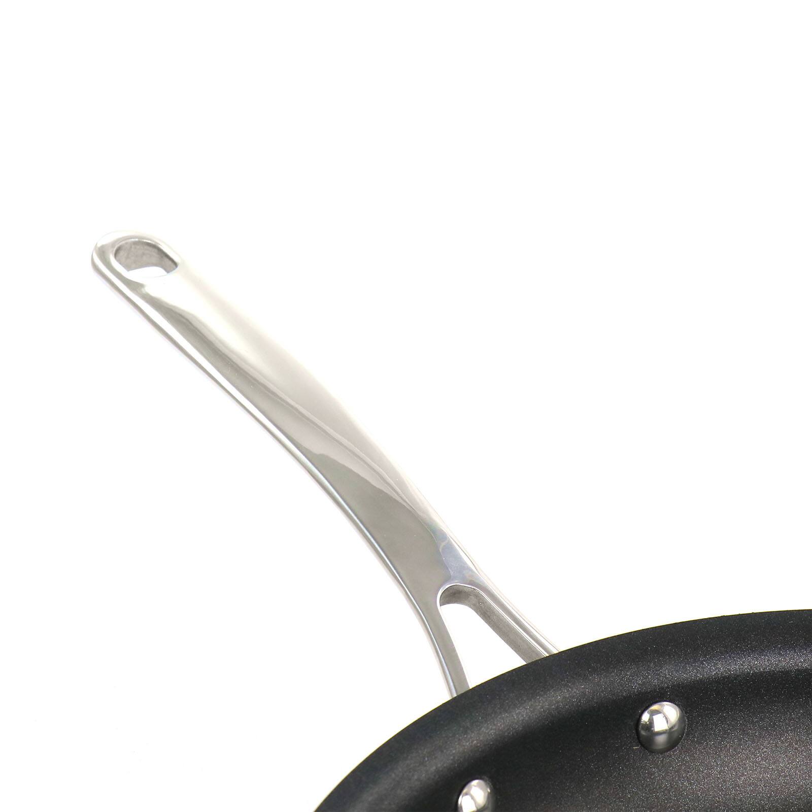 Martha Stewart Black 12" Aluminum Frying Pan