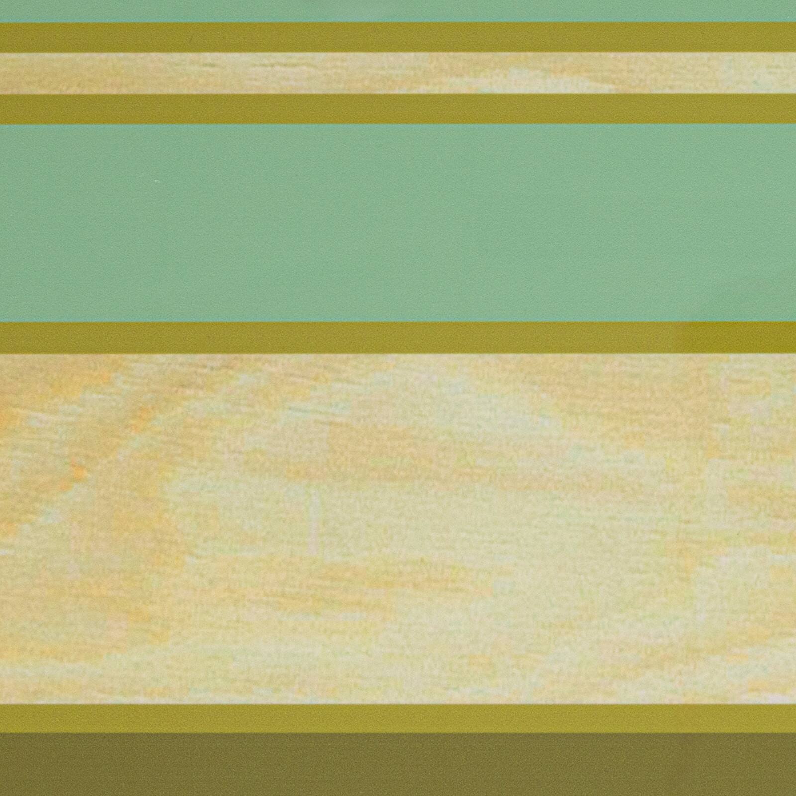 Hello Honey® Multicolor Striped Surfboard Oval Coffee Table