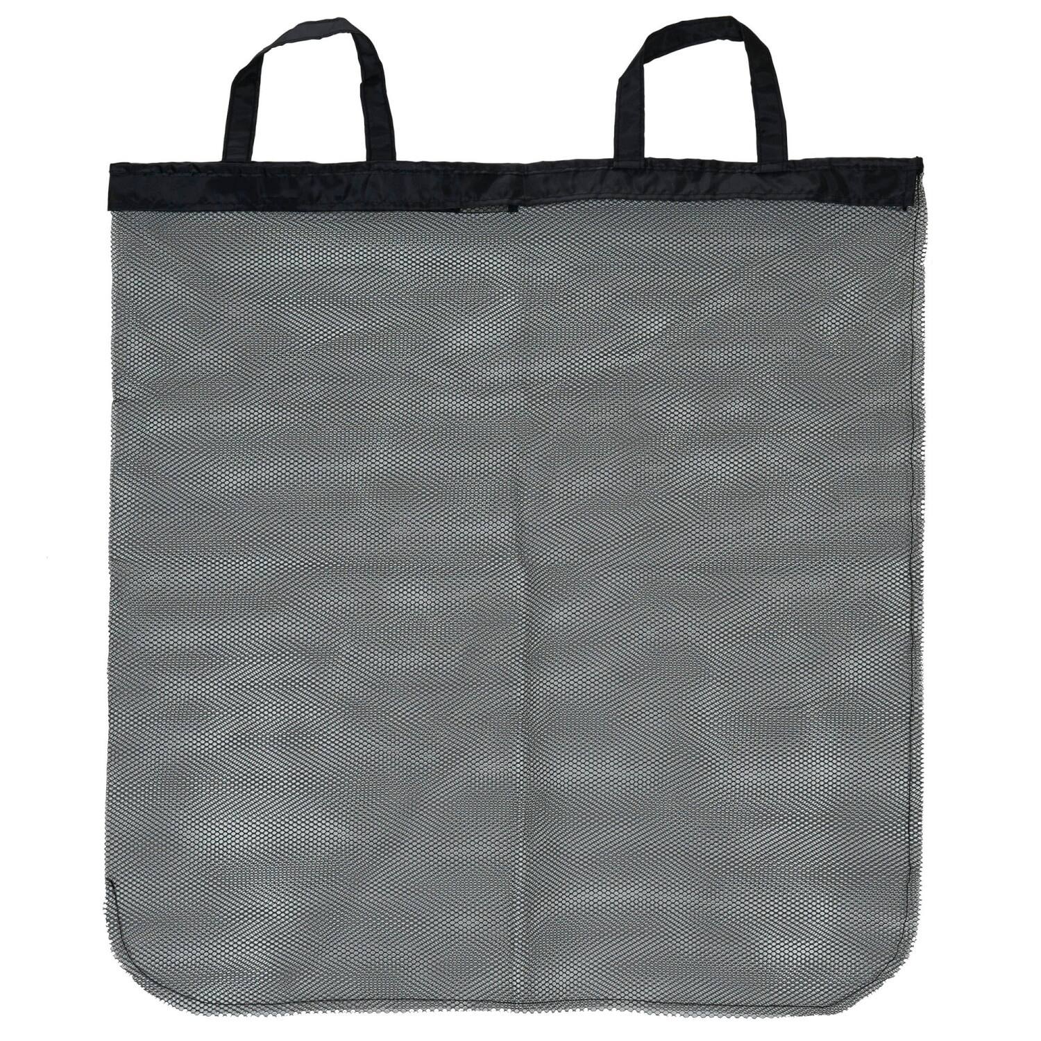 Household Essentials Gray Moisture-Resistant Laundry Hamper with Magnetic Lid &#x26; Removable Mesh Liner