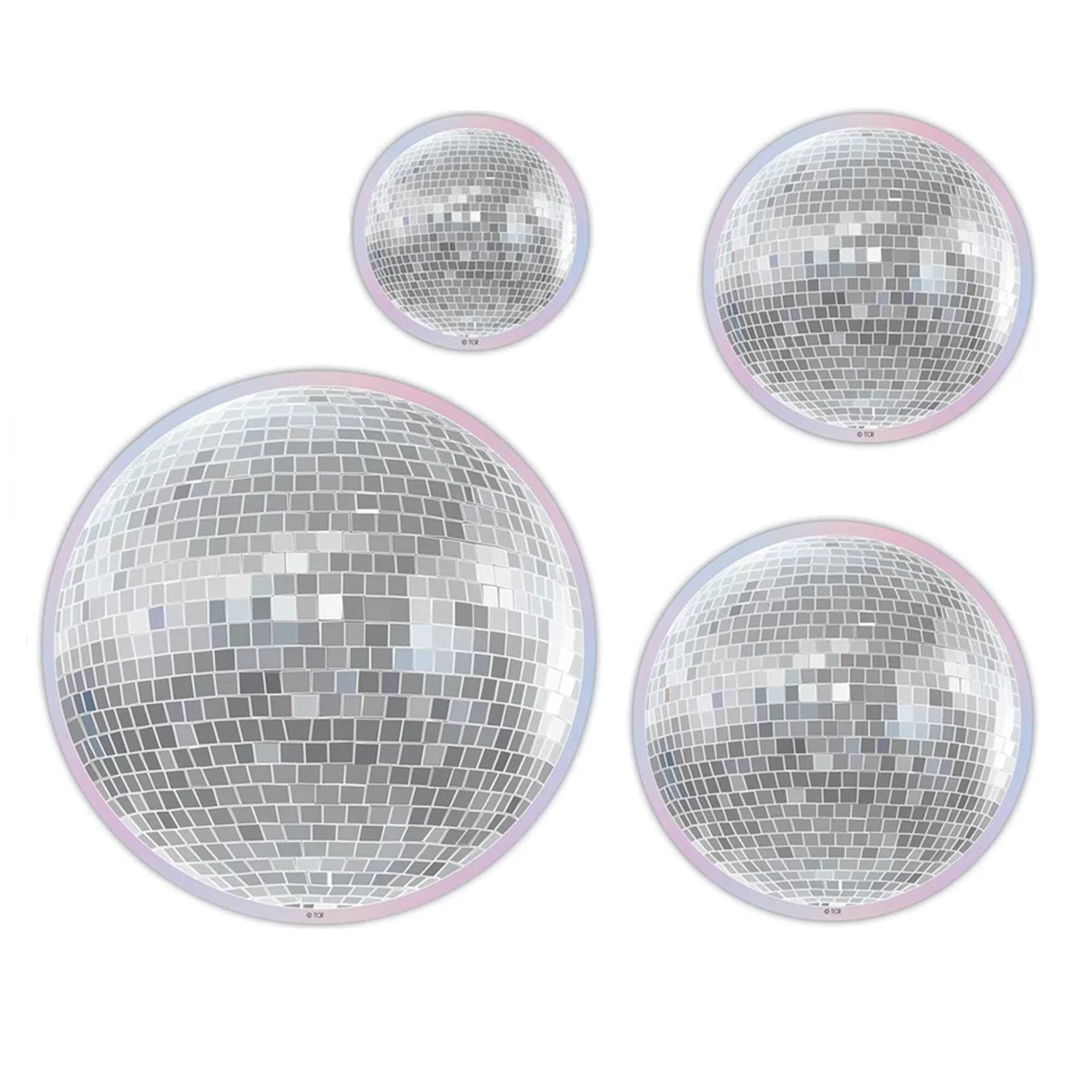 Teacher Created Resources® Disco Balls Assorted Sizes Accents, 3 Packs of 60